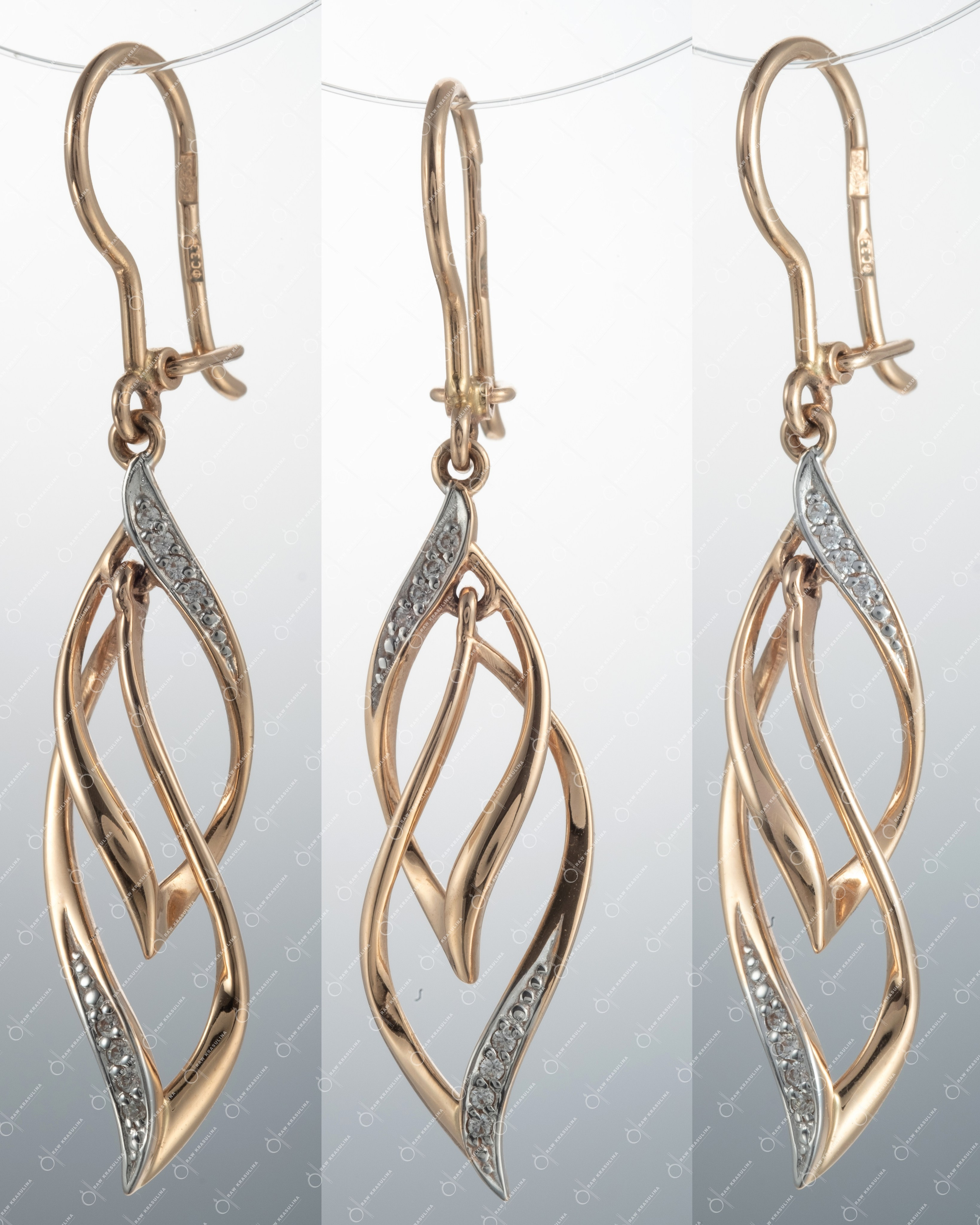 Серьги. Retoucher Natali Krasulina / Retouch photo