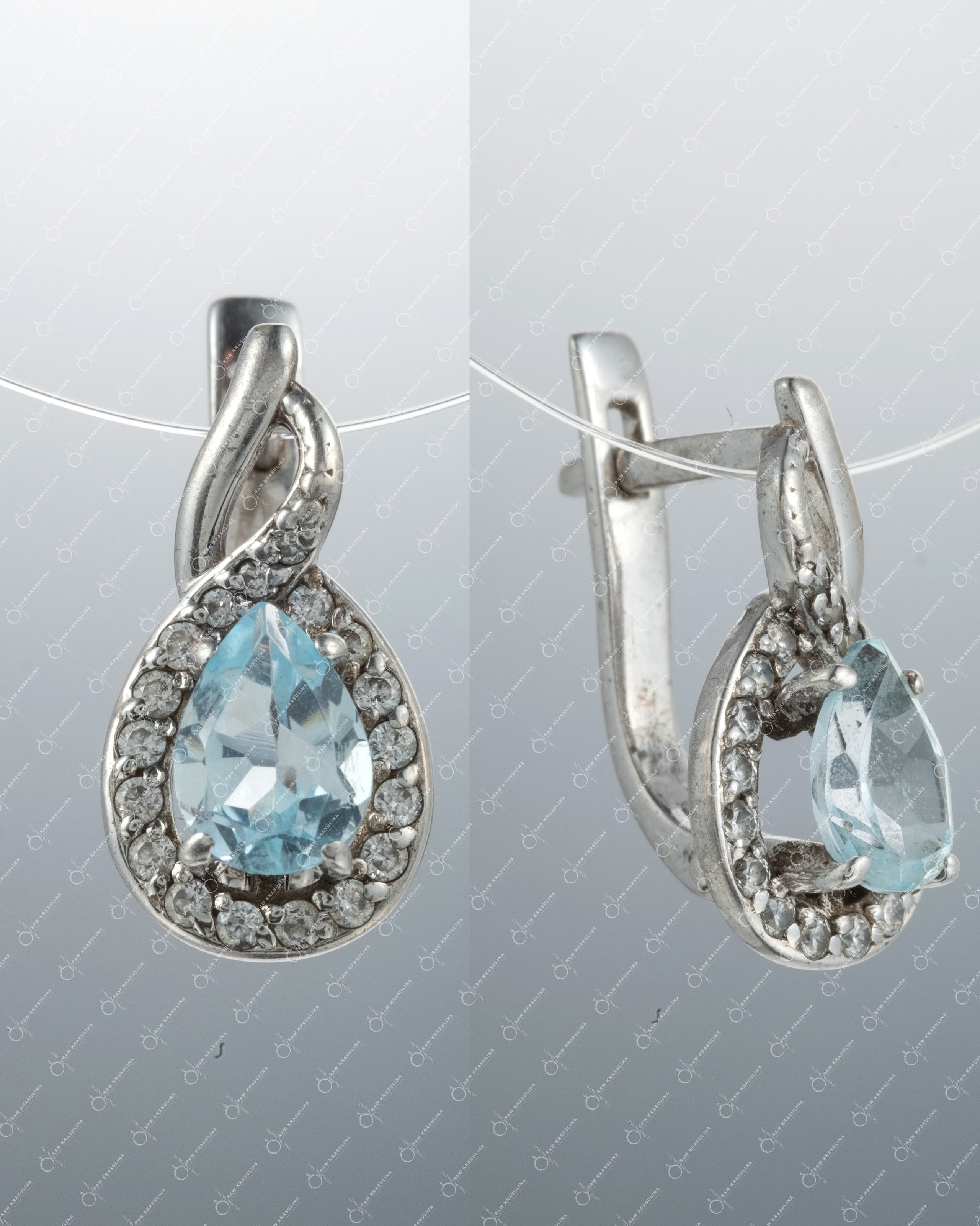 Серьги. Retoucher Natali Krasulina / Retouch photo