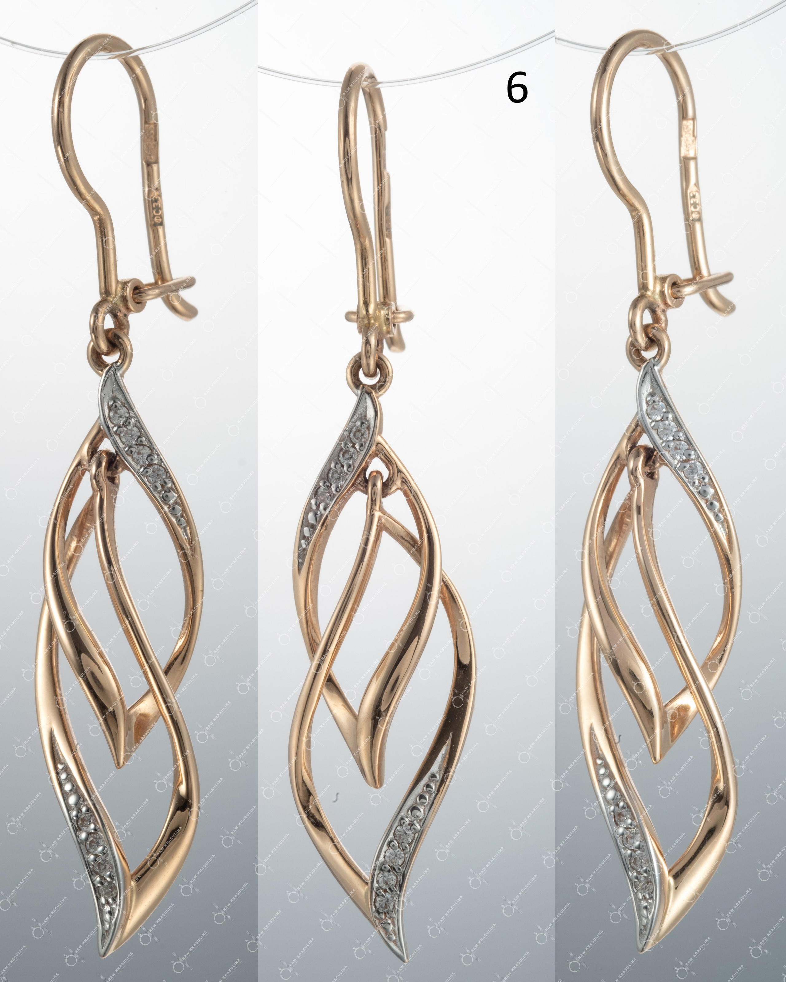 Серьги. Retoucher Natali Krasulina / Retouch photo