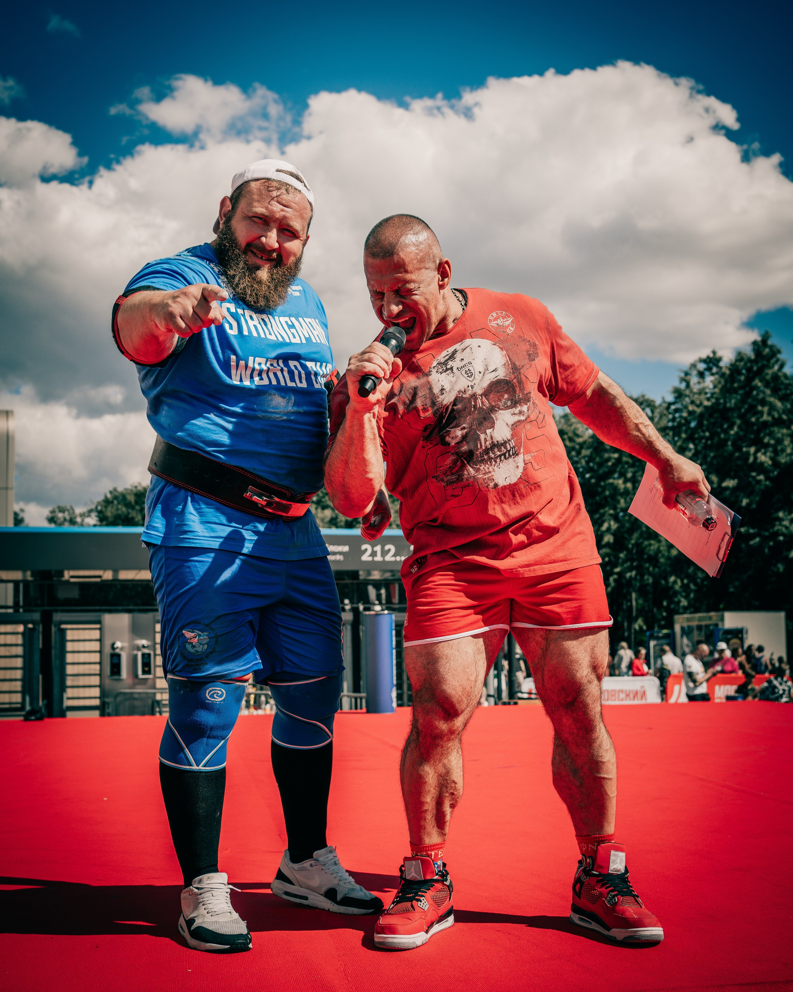 Съемка «Strongman World Cup»