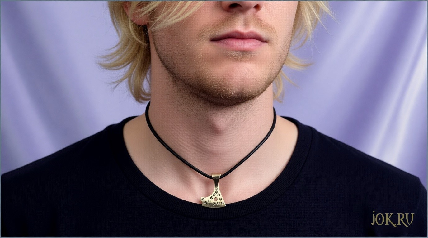 Славянский оберег Секира Перуна, ручная работа Joker-Studio