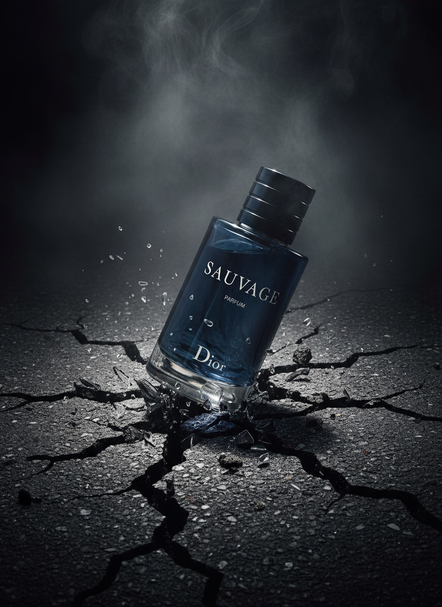 Парфюмерные флаконы: чистый свет и благородный кадр. Нейрофотосессии и AI‑видео для брендов | AI фотограф