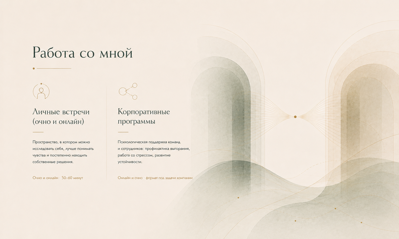Психолог Анна Забродина. Индивидуальные консультации и корпоративные программы