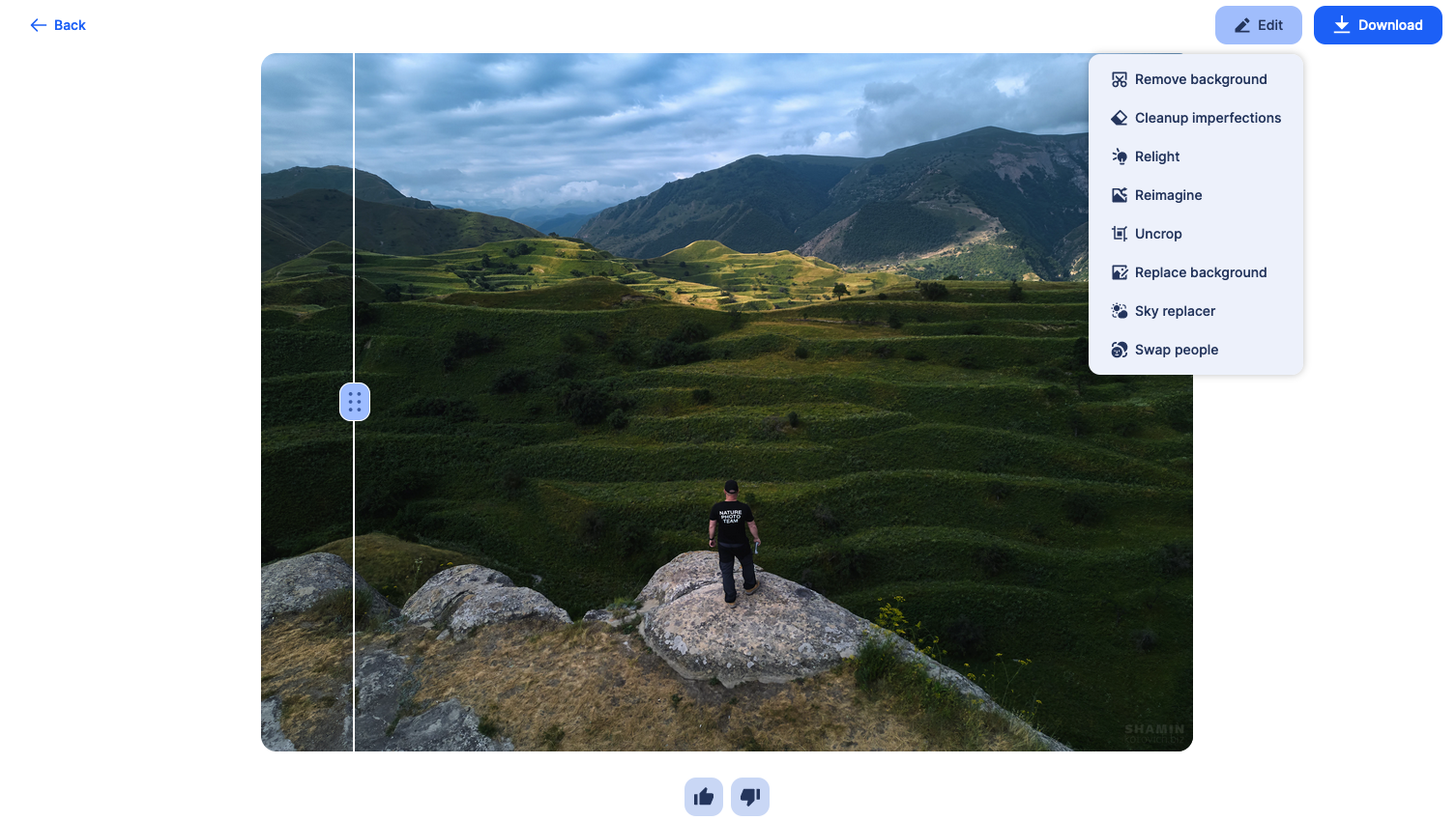 Увеличение фотографии с помощью нейросетей. Фотограф Константин Шамин