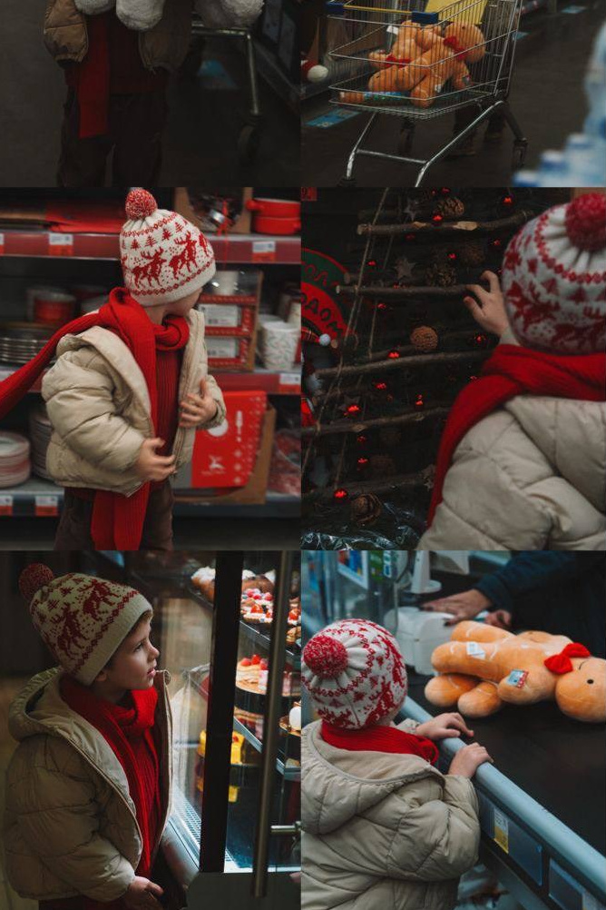 Идеи новогодних фотосессий. Фотограф в Ялте Инна Найден. Детский и семейный фотограф