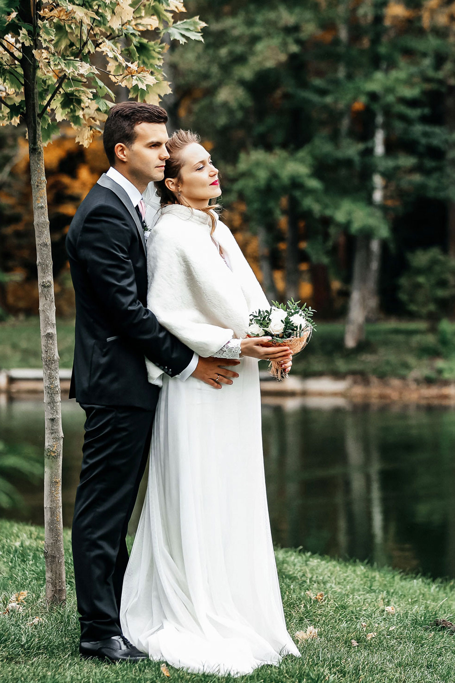 Shooting a wedding day.