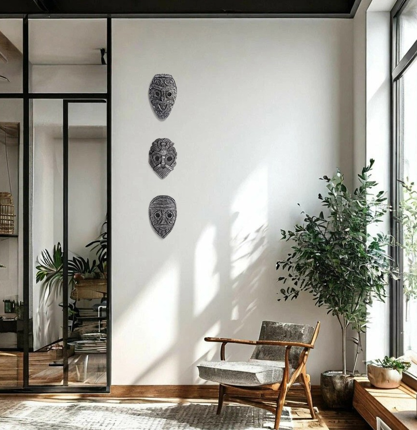 Лилия Алатырь «Скандинавские маски:. Декор для дома