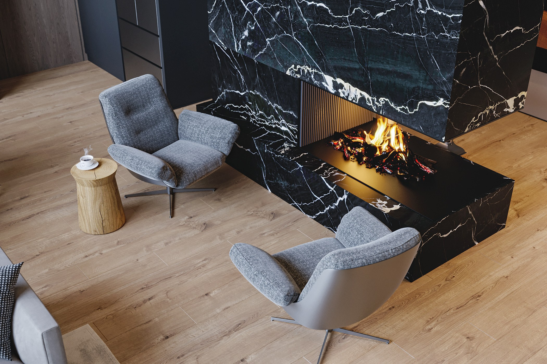 Проект KRAAS. Дизайн интерьера в Новосибирске, Мире, Онлайн | Студия дизайна интерьера TWOREZ