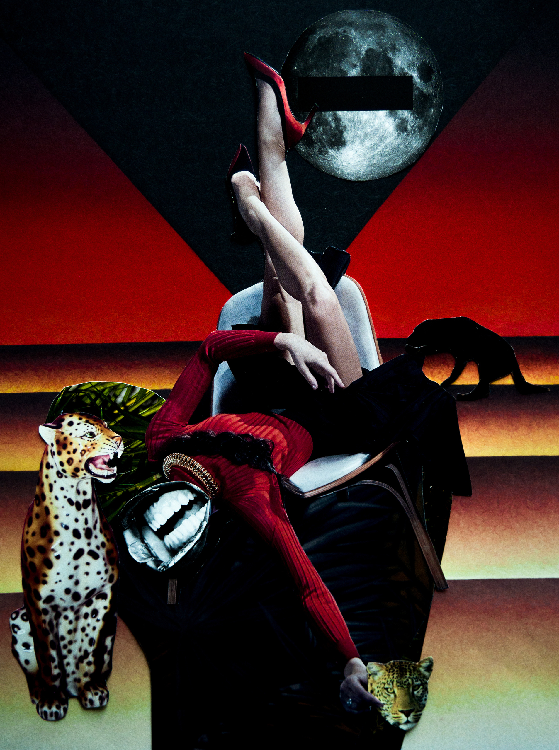 Collages. Художница и арт-терапевтка Ирина Гейнц