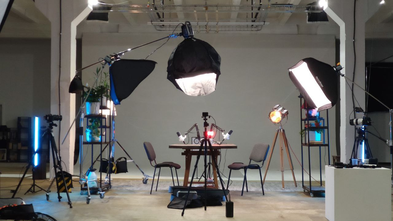 Запись подкаста. Фото/видео съемки Сергей Пак