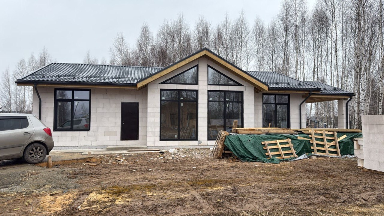 Проект дома 120 м2 с сауной и террасой | Архитектор-ГАП Елена Панова. РАЦИОНАЛЬНЫЕ ДОМА 150-350 м2 В МОСКВЕ И МО