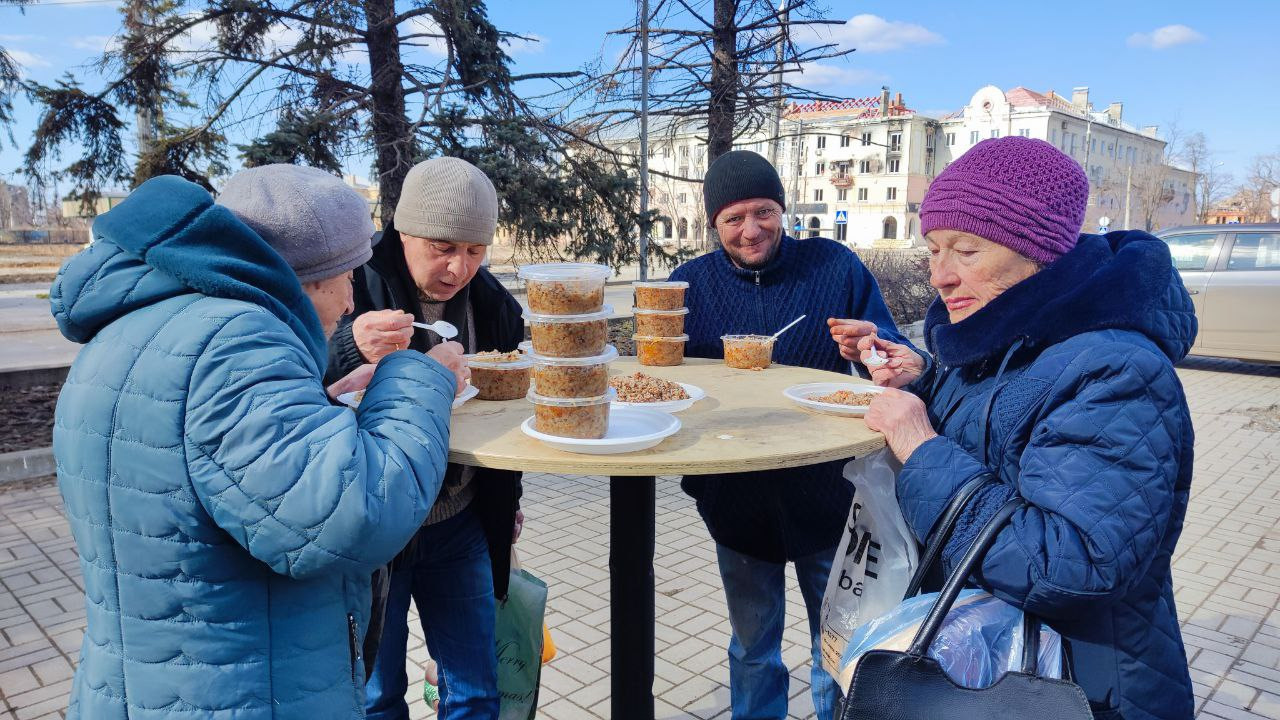 Пища для Жизни, Мариуполь, зима 2023. Пища для Жизни