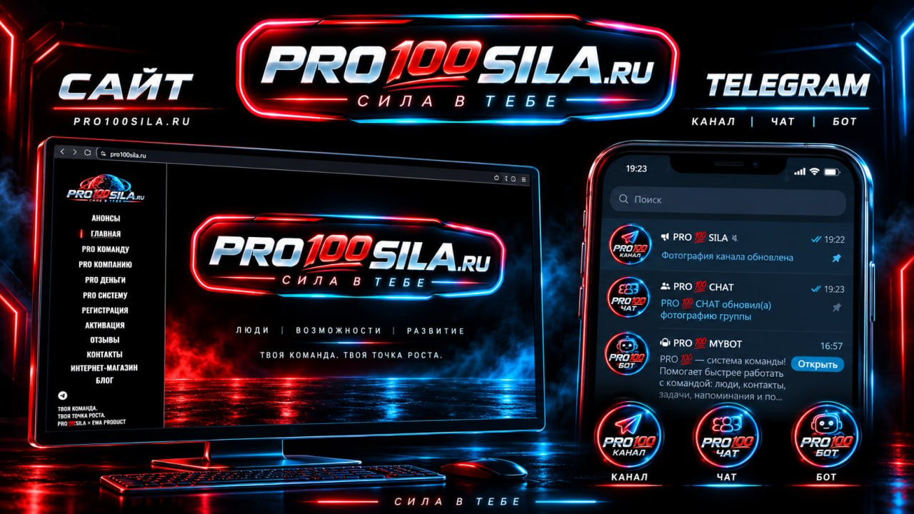 PRO100SILA — СИЛА В ТЕБЕ