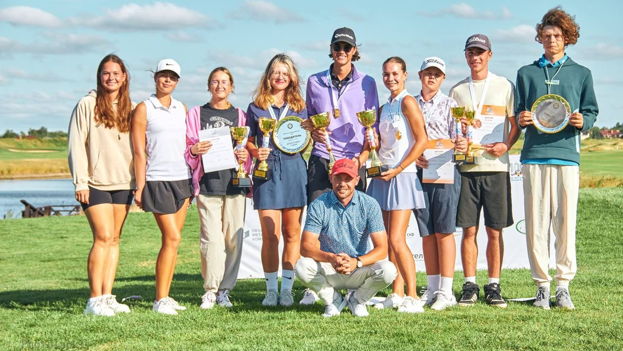 Тренировки по гольфу для детей