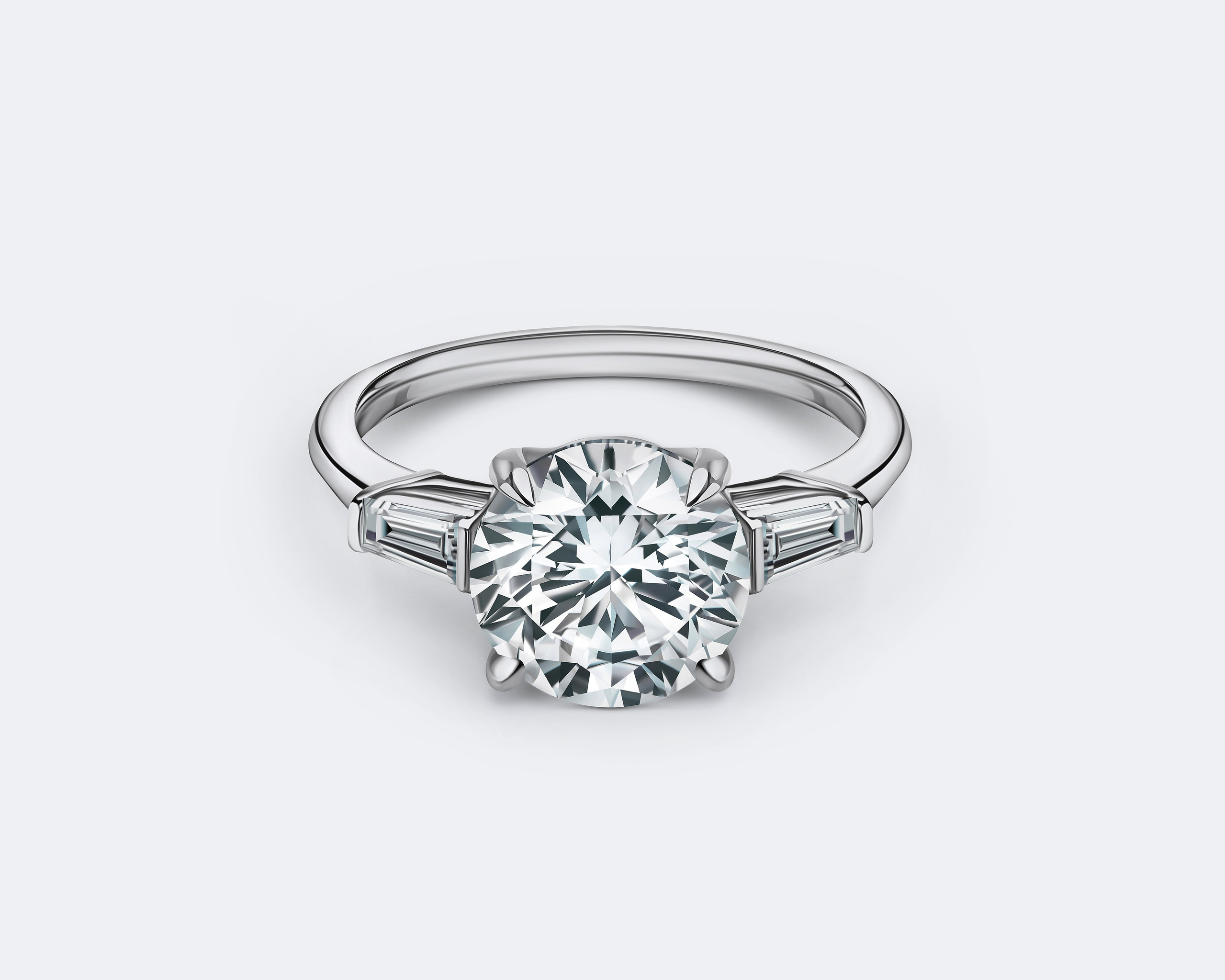 Diamond rings. Retoucher Olga Bogdanova