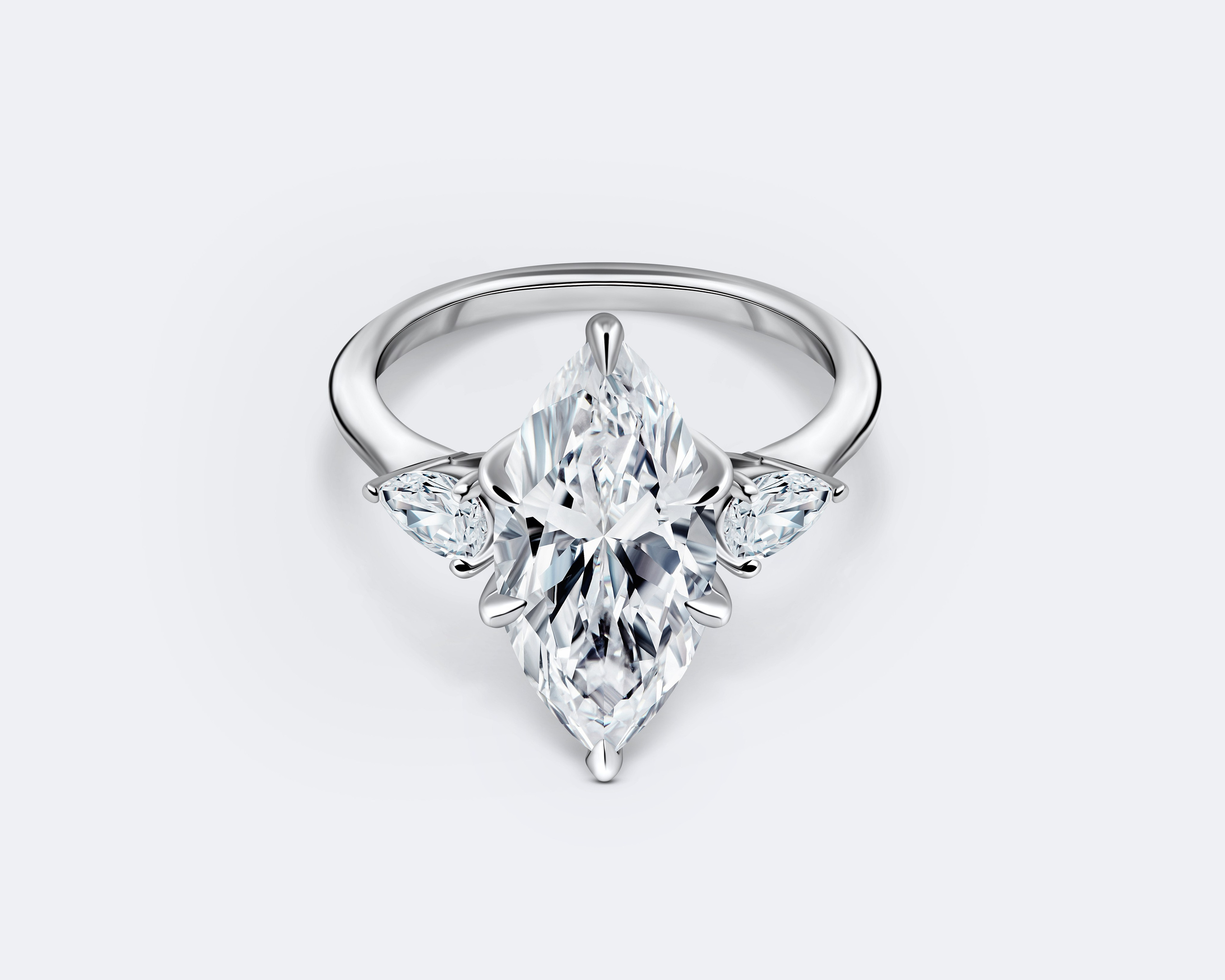 Diamond rings. Retoucher Olga Bogdanova