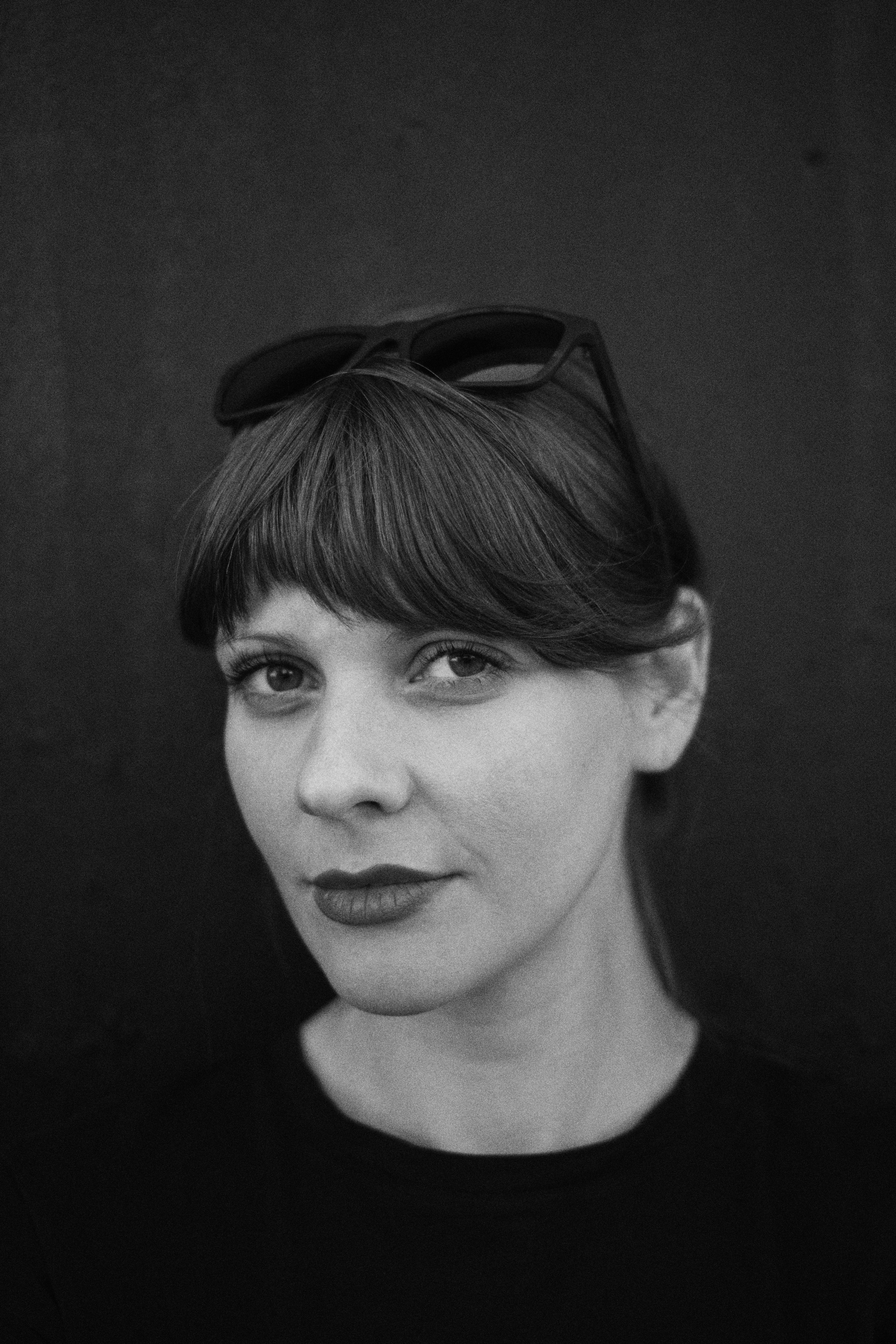 Фотосессия, черно-белый портрет, Москва, чб