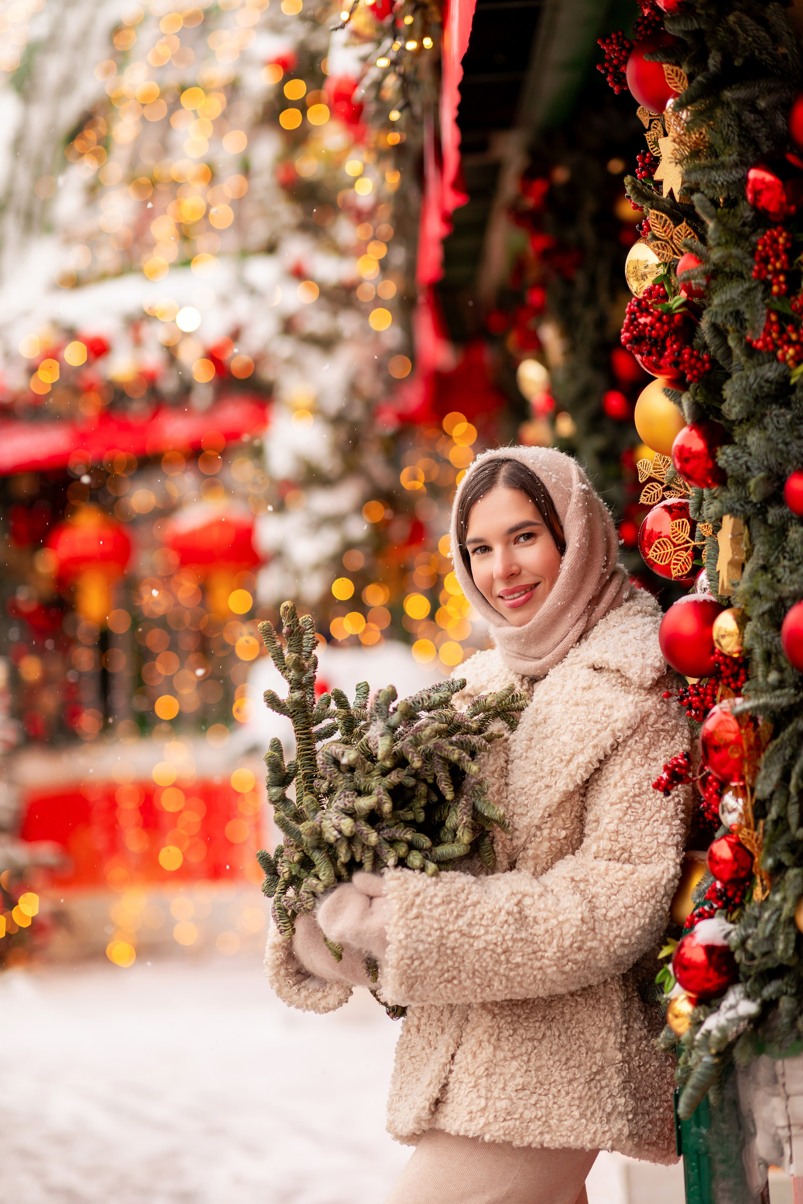 Новогодние съемки 2025–2026 гг. Семейный фотограф в Москве