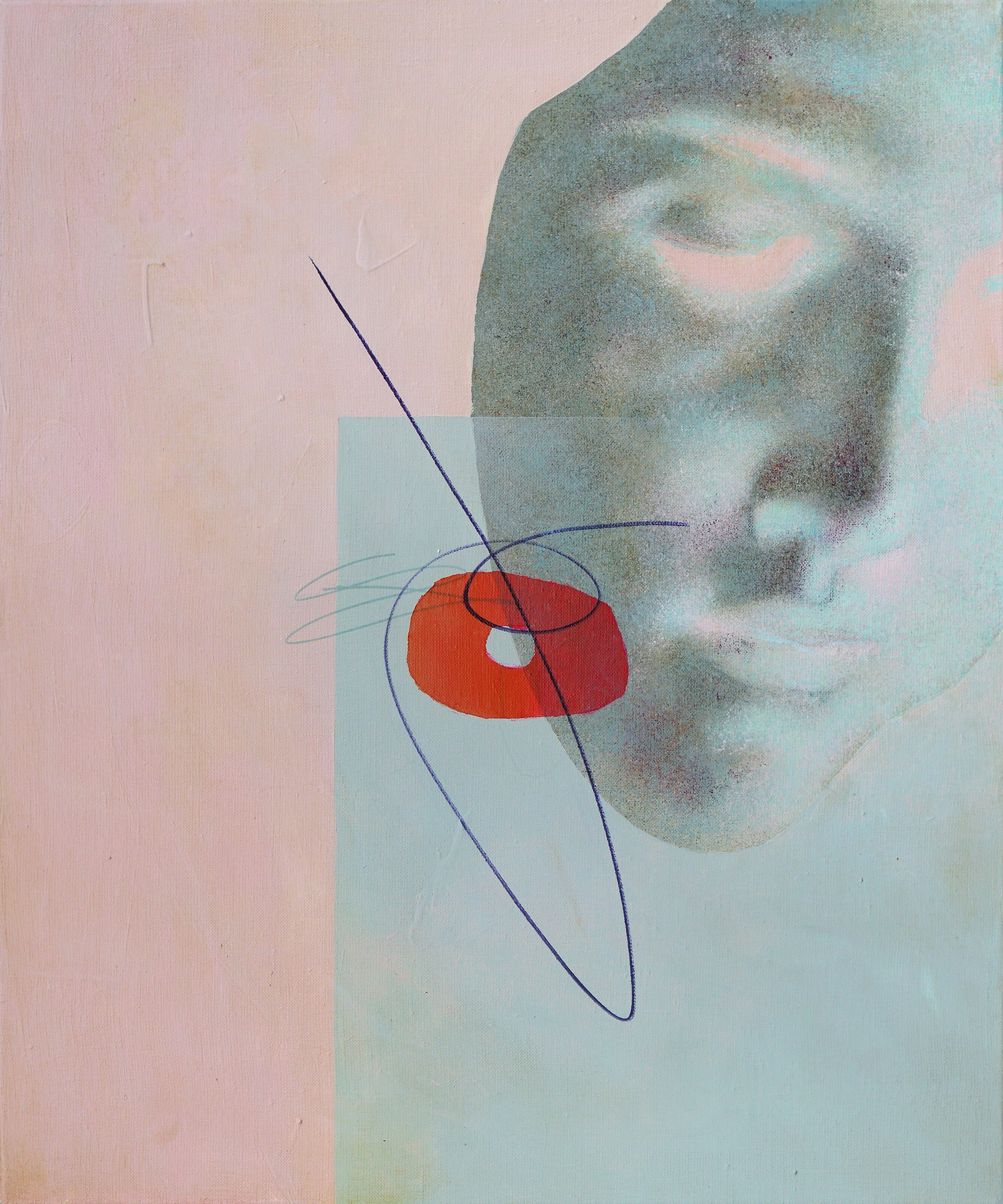 Холст, акрил, 100х100 см