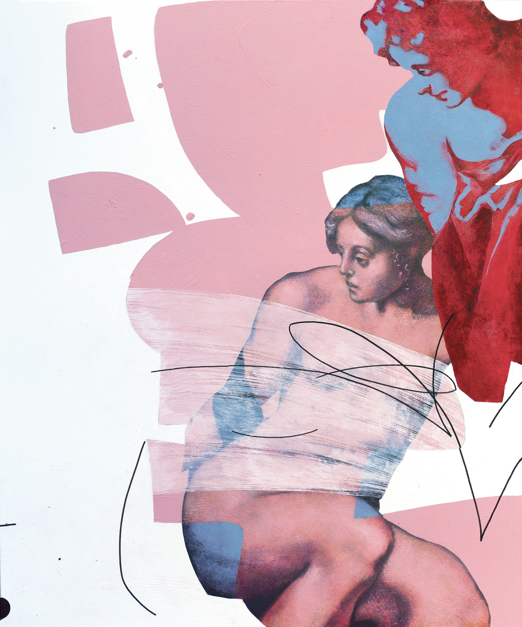 Диалоги. Художник Ольга Рикун. Москва