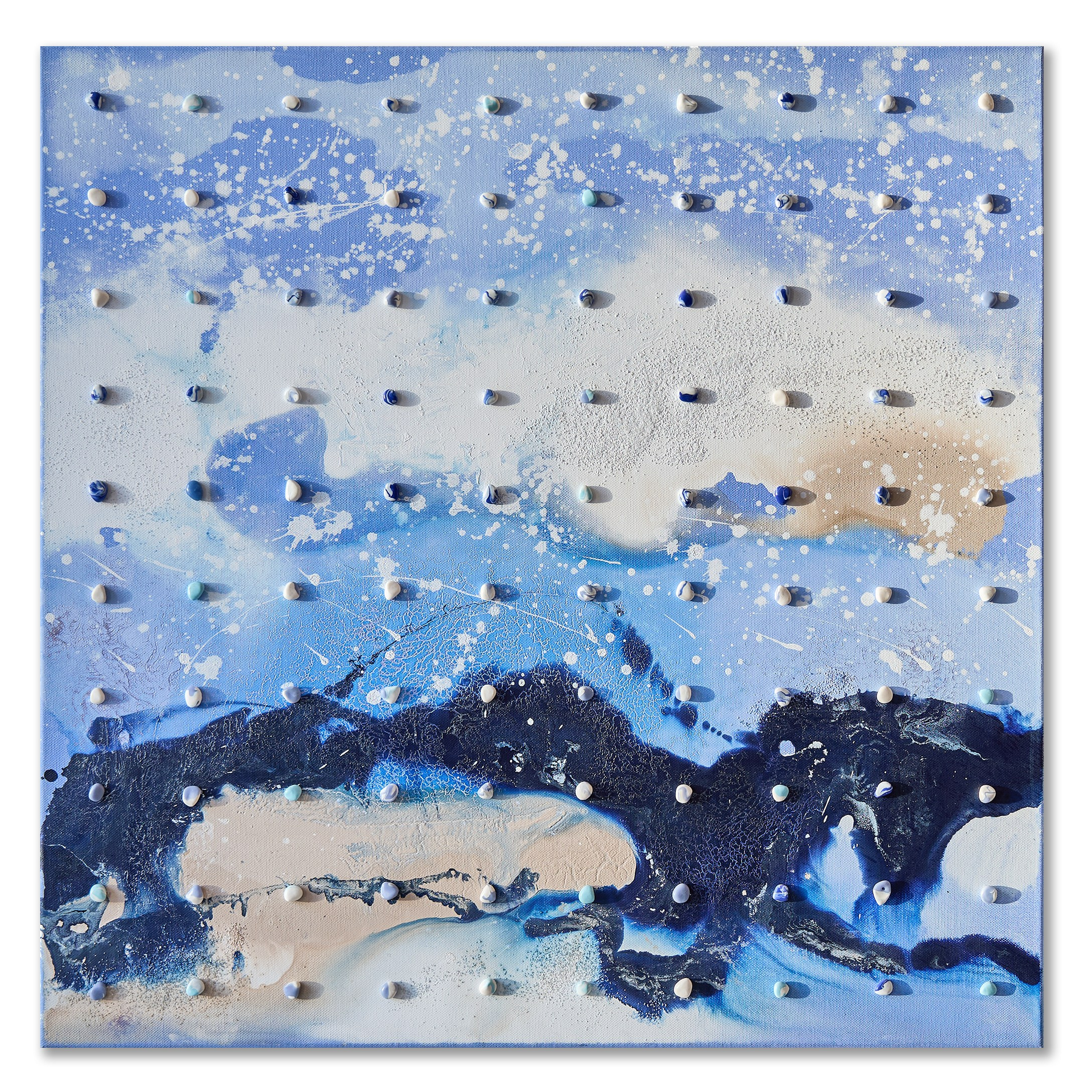 Концептуальная картина про придуманные истории.