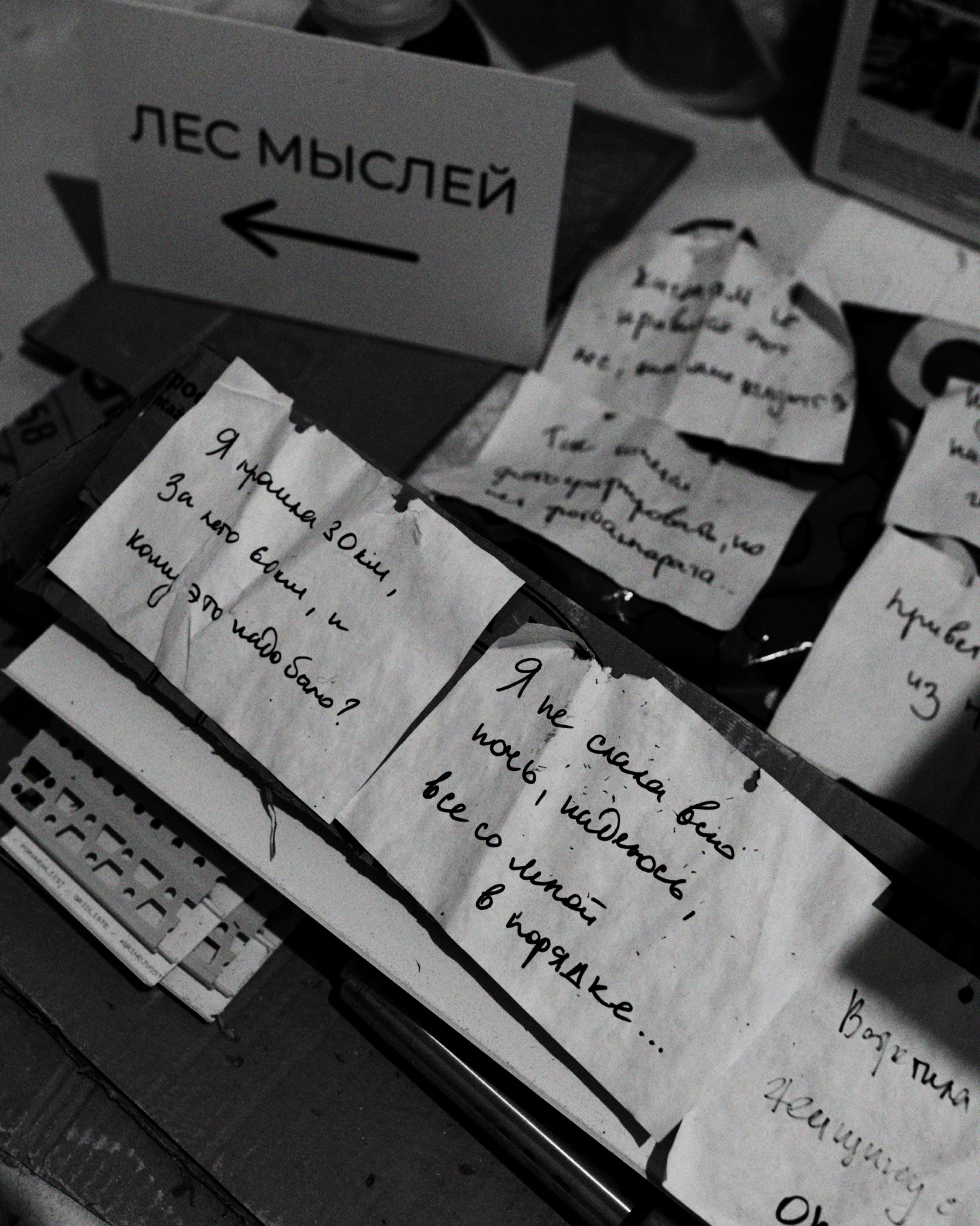 Перформанс «Лес мыслей». Коммерческий фотограф в Казани Ксения Добролюбова