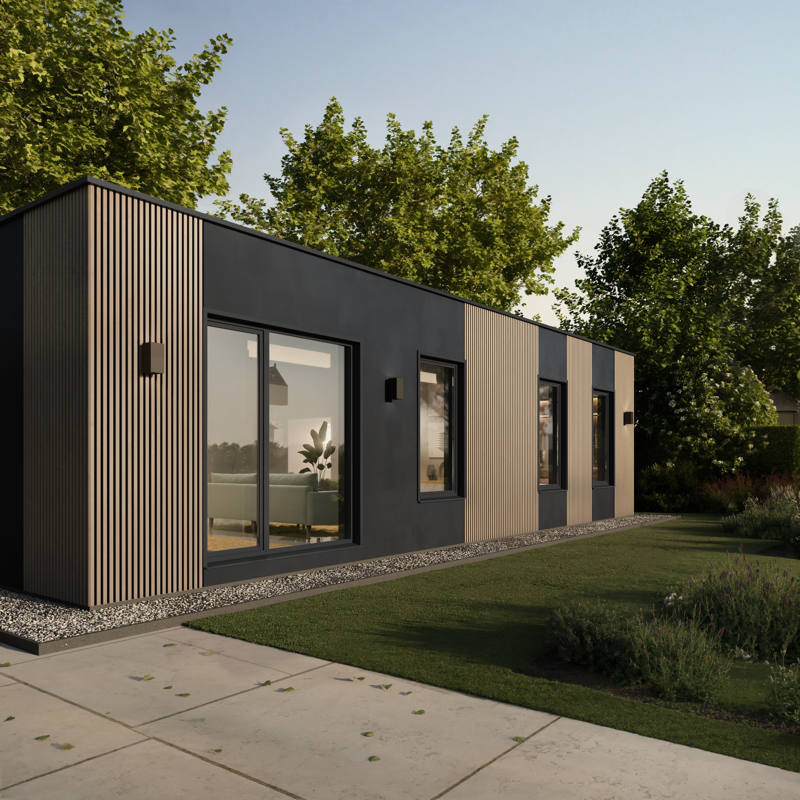 Проект домокомплекта серии БыстроДом для быстрой сборки под ключ