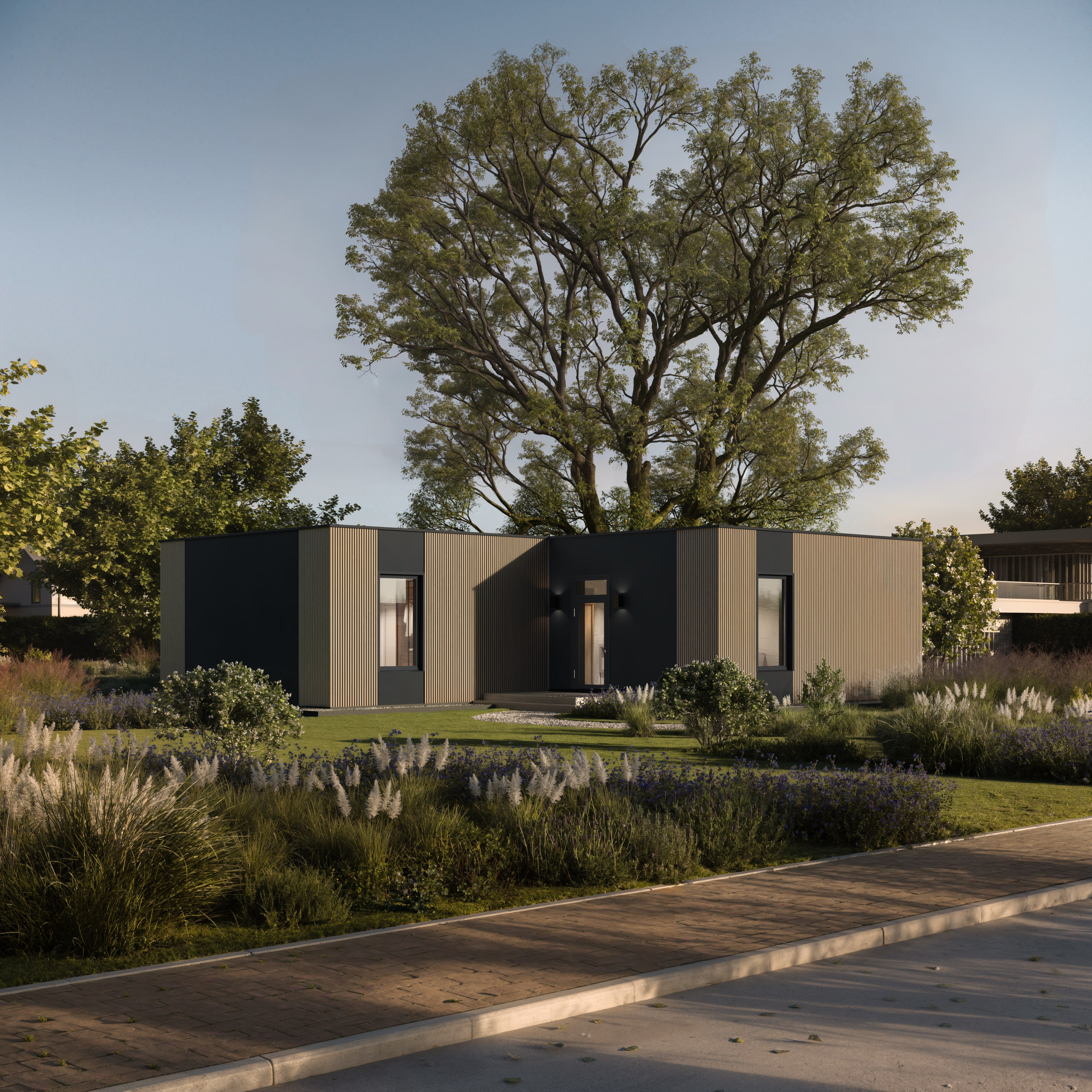 Прочный и надежный дом серии БыстроДом 120 от ГК "БыстроДом"