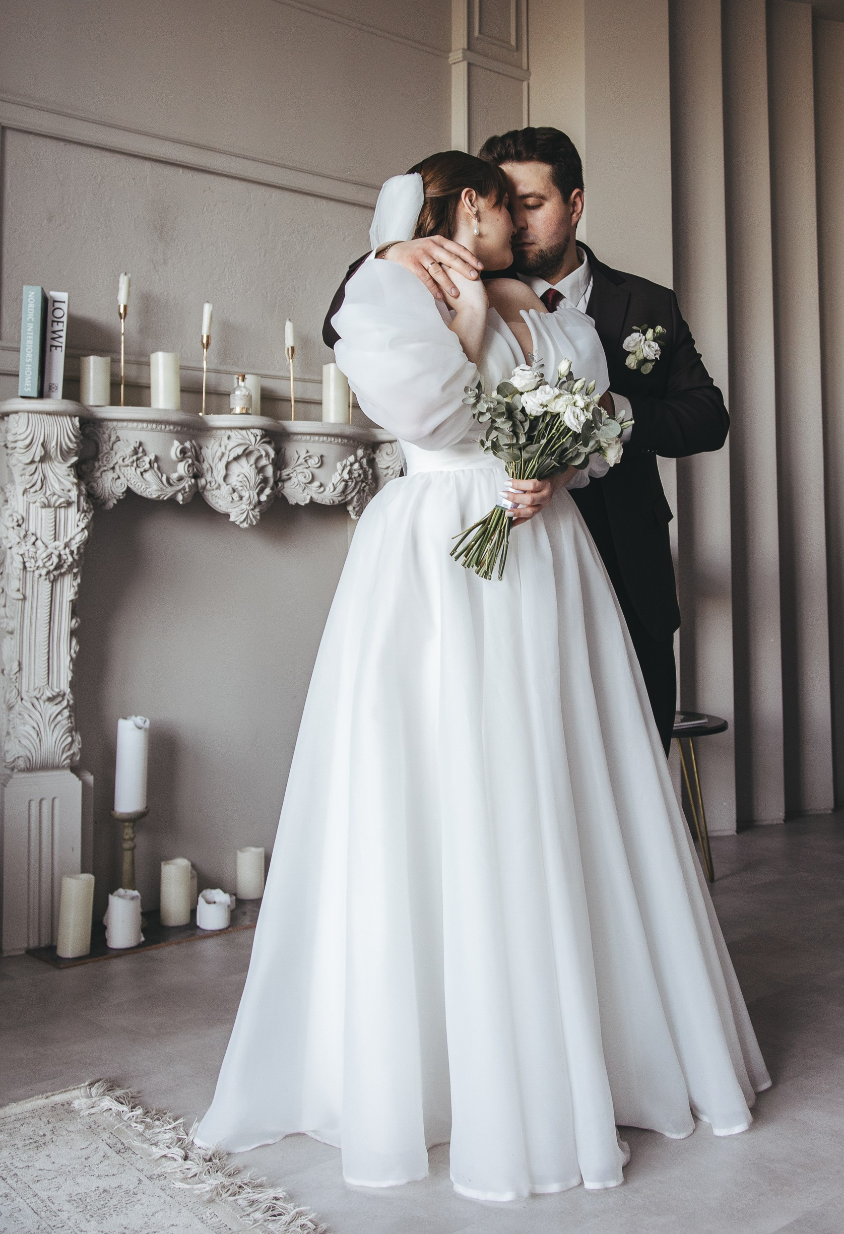 Свадебная фотография в студии. Фотограф Кириллов Игорь город Тюмень