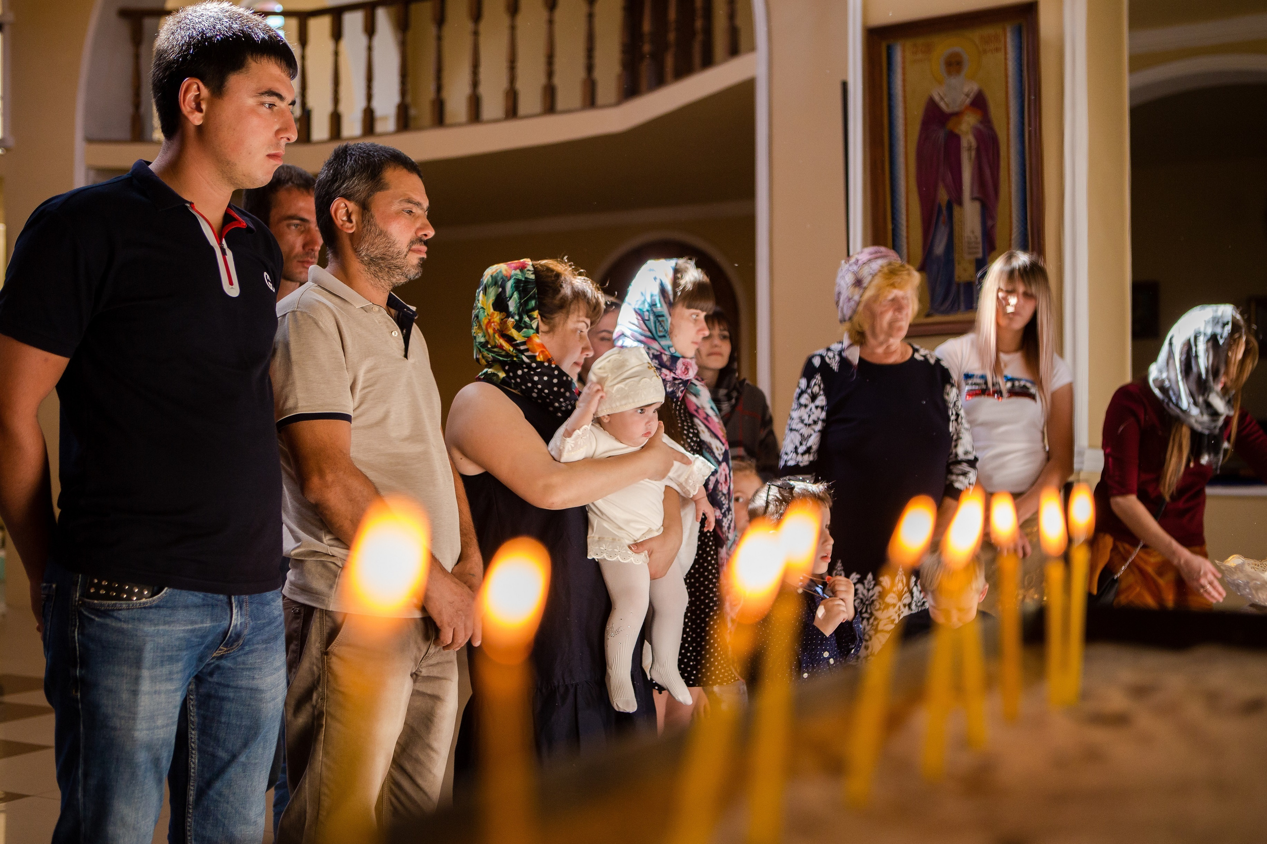 Таинство Крещения. Фотограф Маргарита Никишина