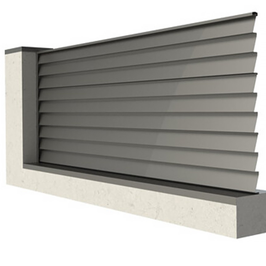 Заборы-жалюзи. Производство и монтаж