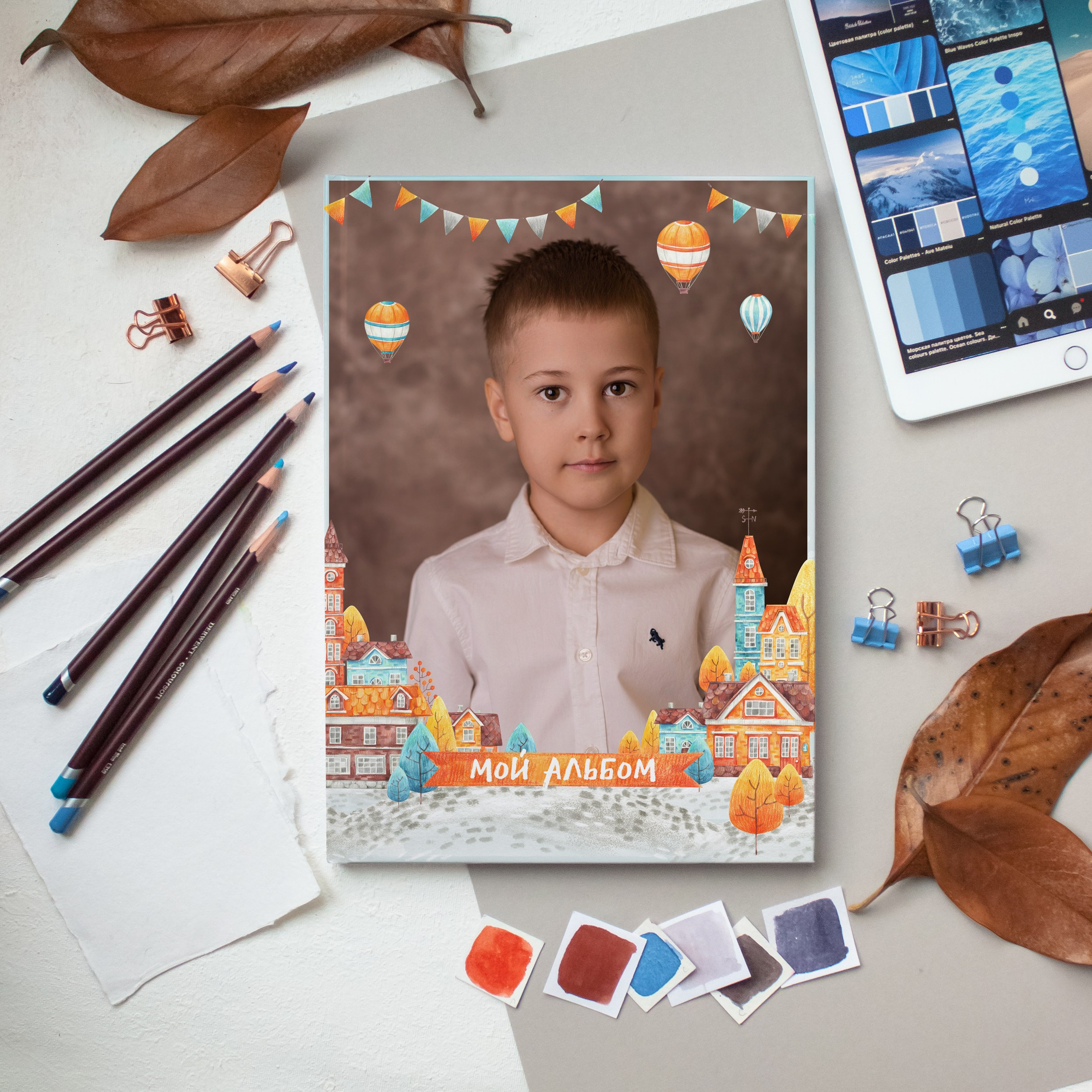 Дизайны. Выпускные альбомы | Фотограф новорожденных в Омске Софья Стафеева