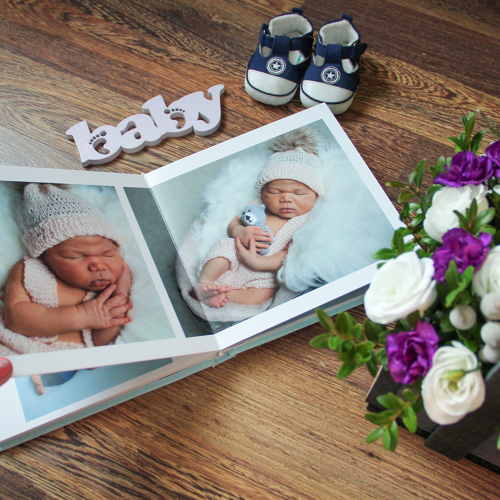 Фотокниги. Фотограф новорожденных, фотосессия крещения г. Санкт-Петербург Олеся Л