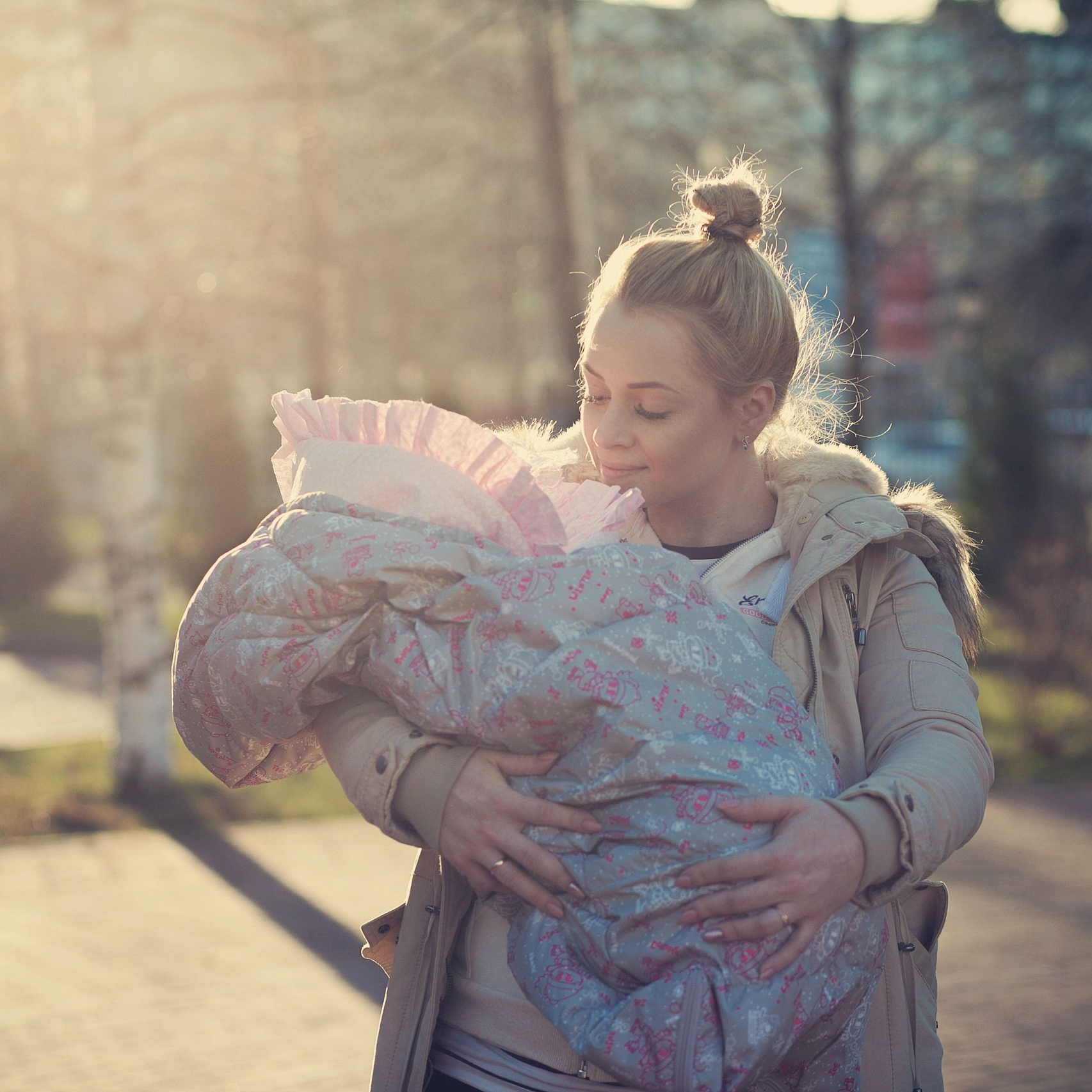 Фотограф на выписку в роддом в Санкт-Петербурге