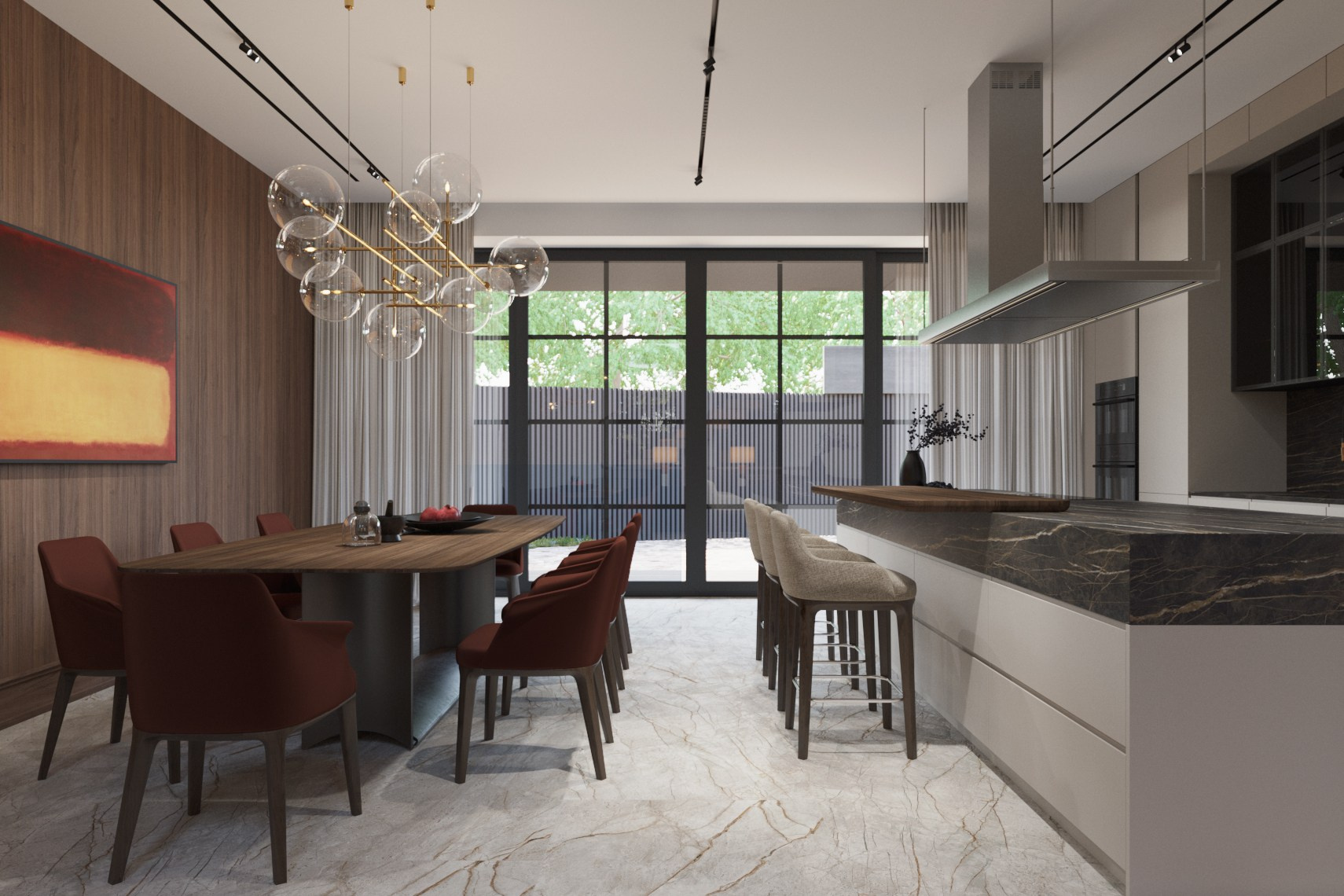 Резиденция Red House. Rezells Architects — дизайн жилых и коммерческих интерьеров