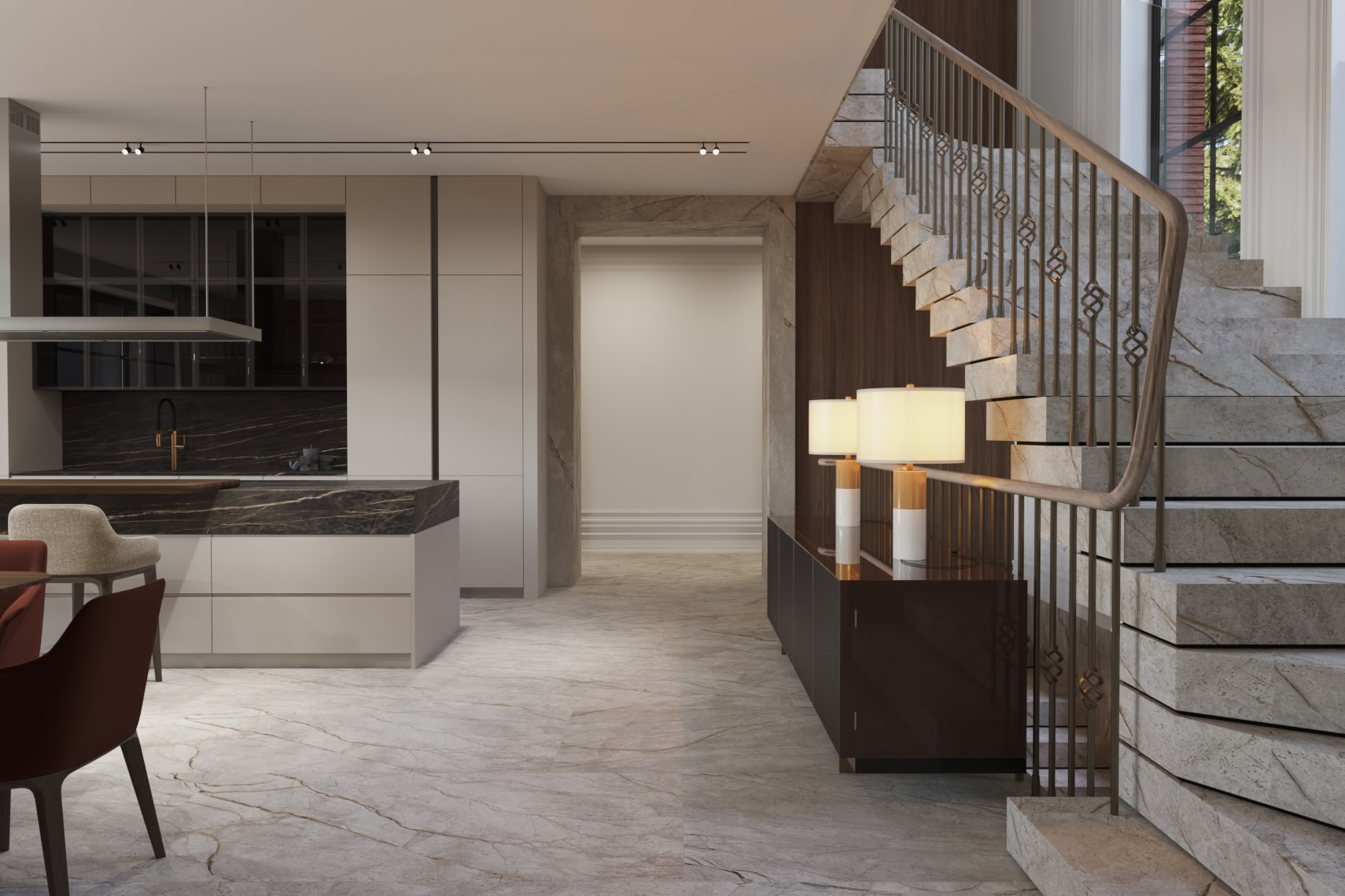 Резиденция Red House. Rezells Architects — дизайн жилых и коммерческих интерьеров