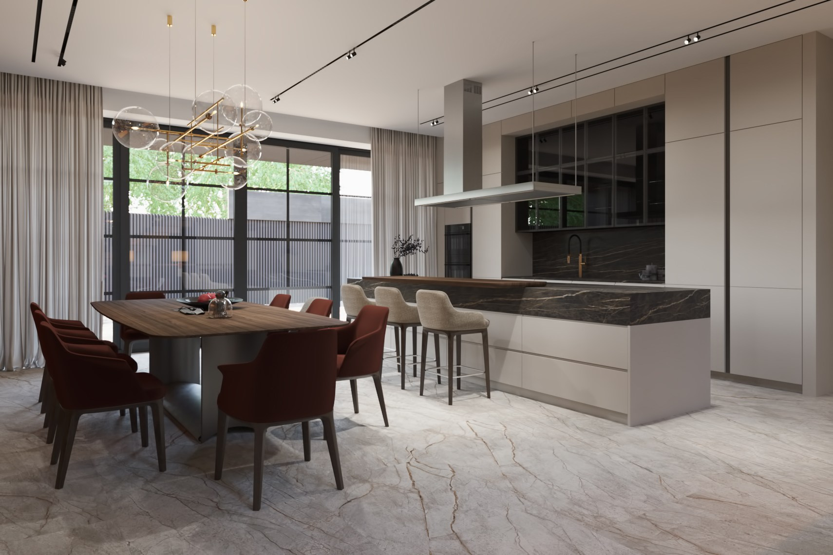 Резиденция Red House. Rezells Architects — дизайн жилых и коммерческих интерьеров