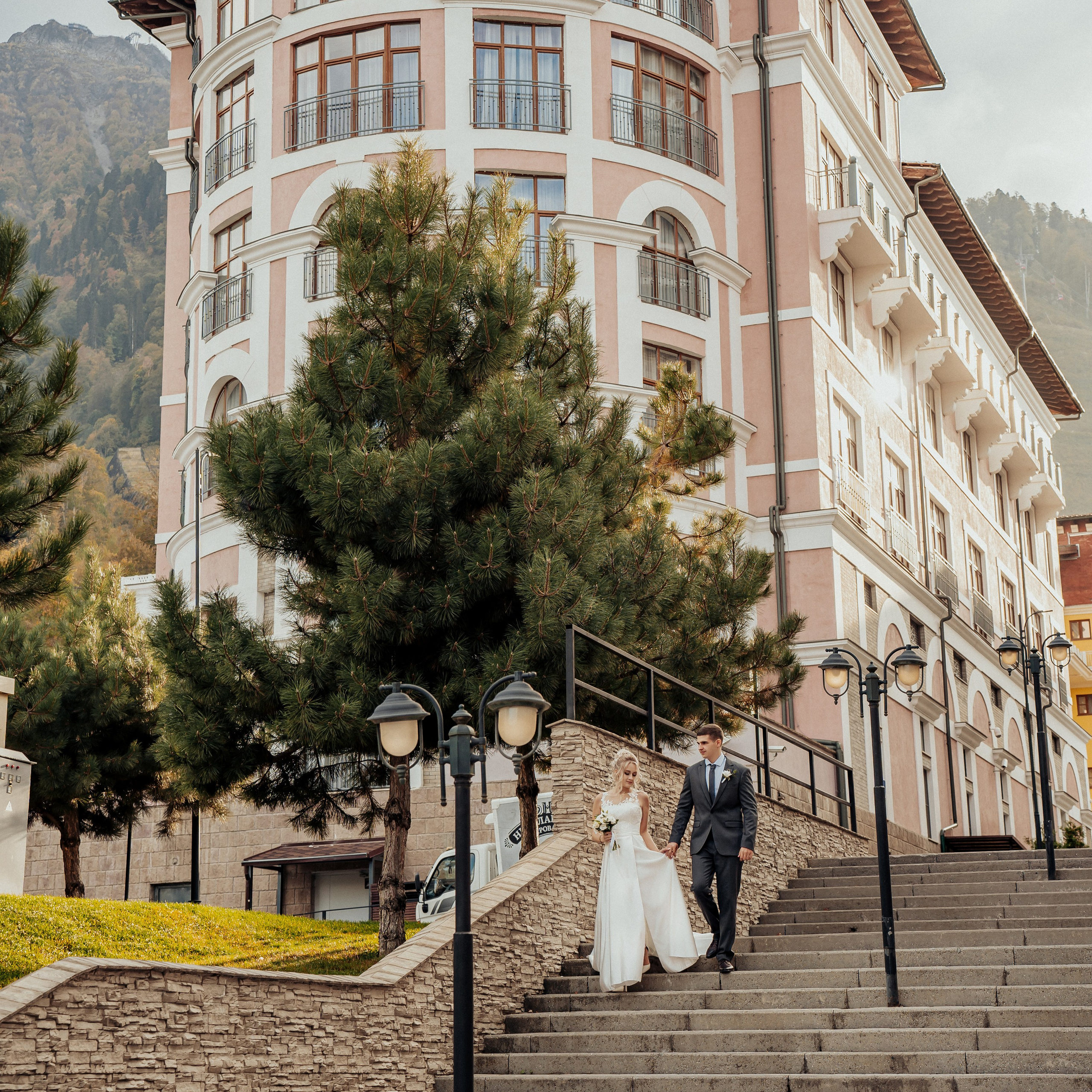 Свадьба в горах. Фотография Алины Бернд