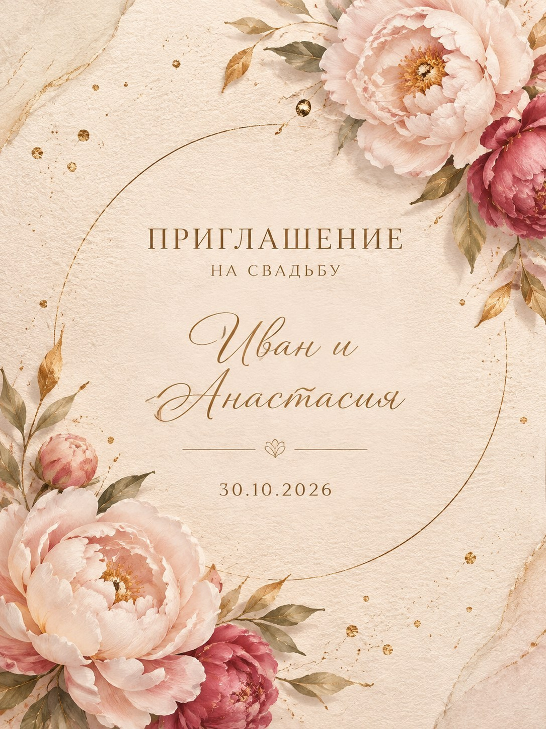 печать приглашений на свадьбу Балашиха