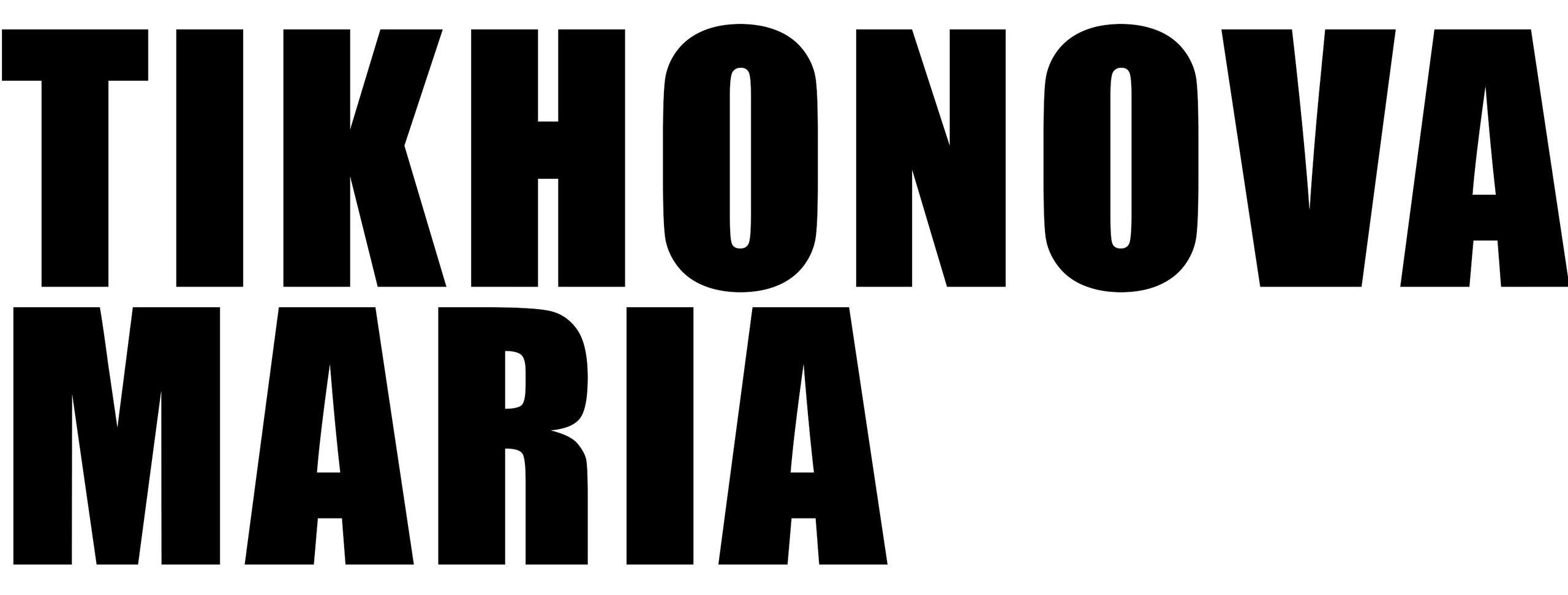 Мария Тихонова Contemporary artist