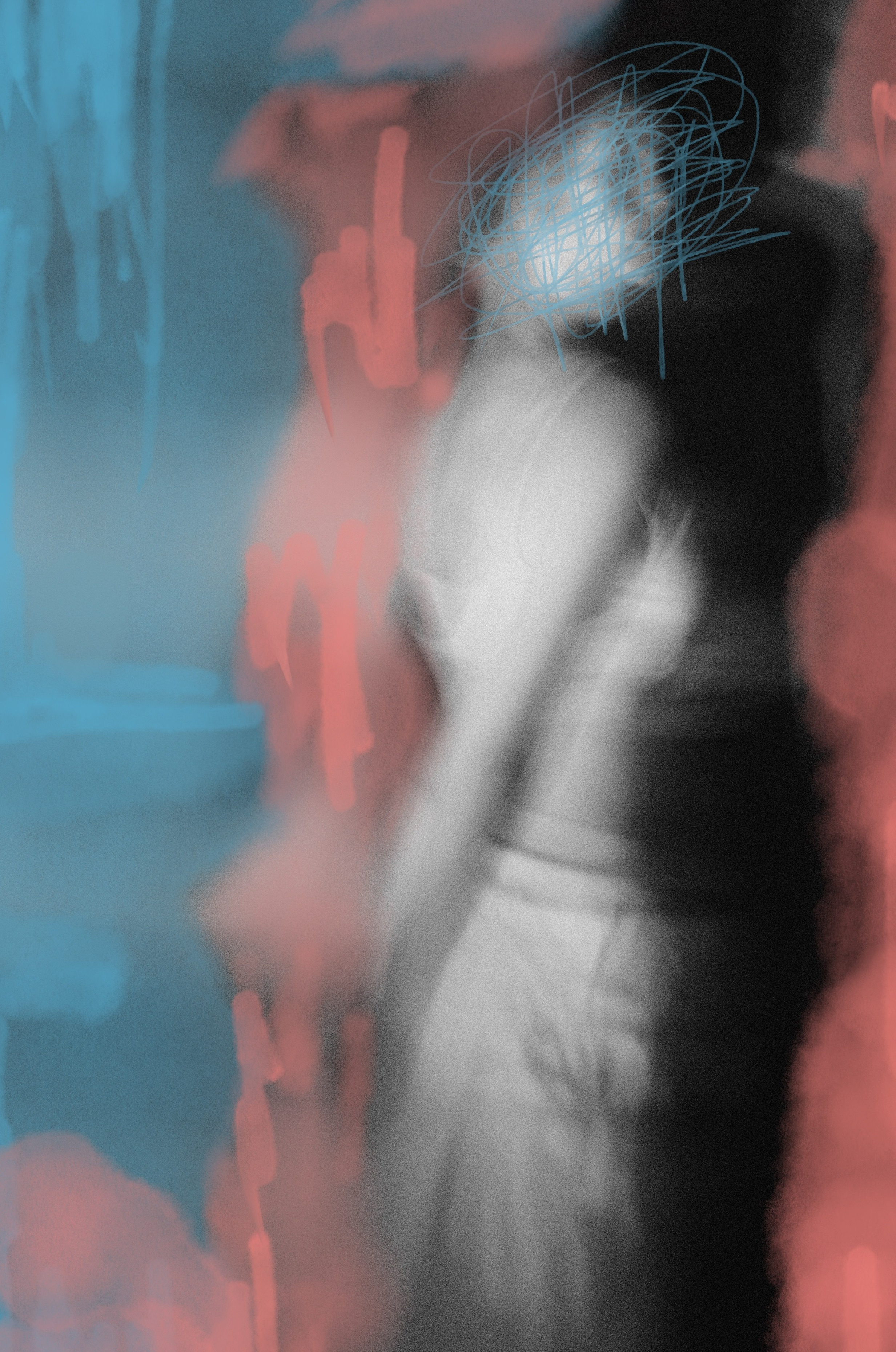 ROSE AND BLUE. International visual artist