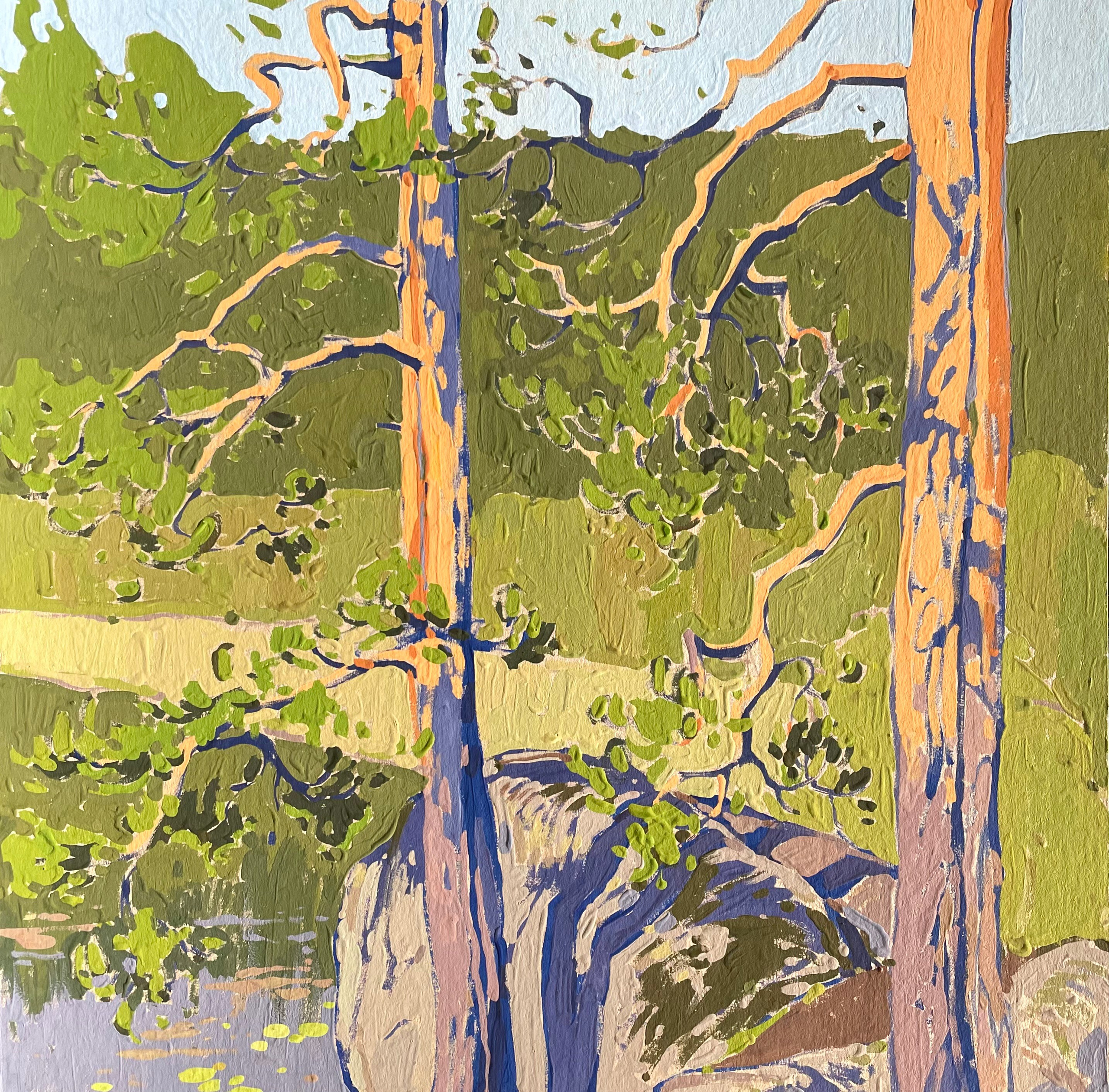 Пейзажи. Художница Лиза Владимирова