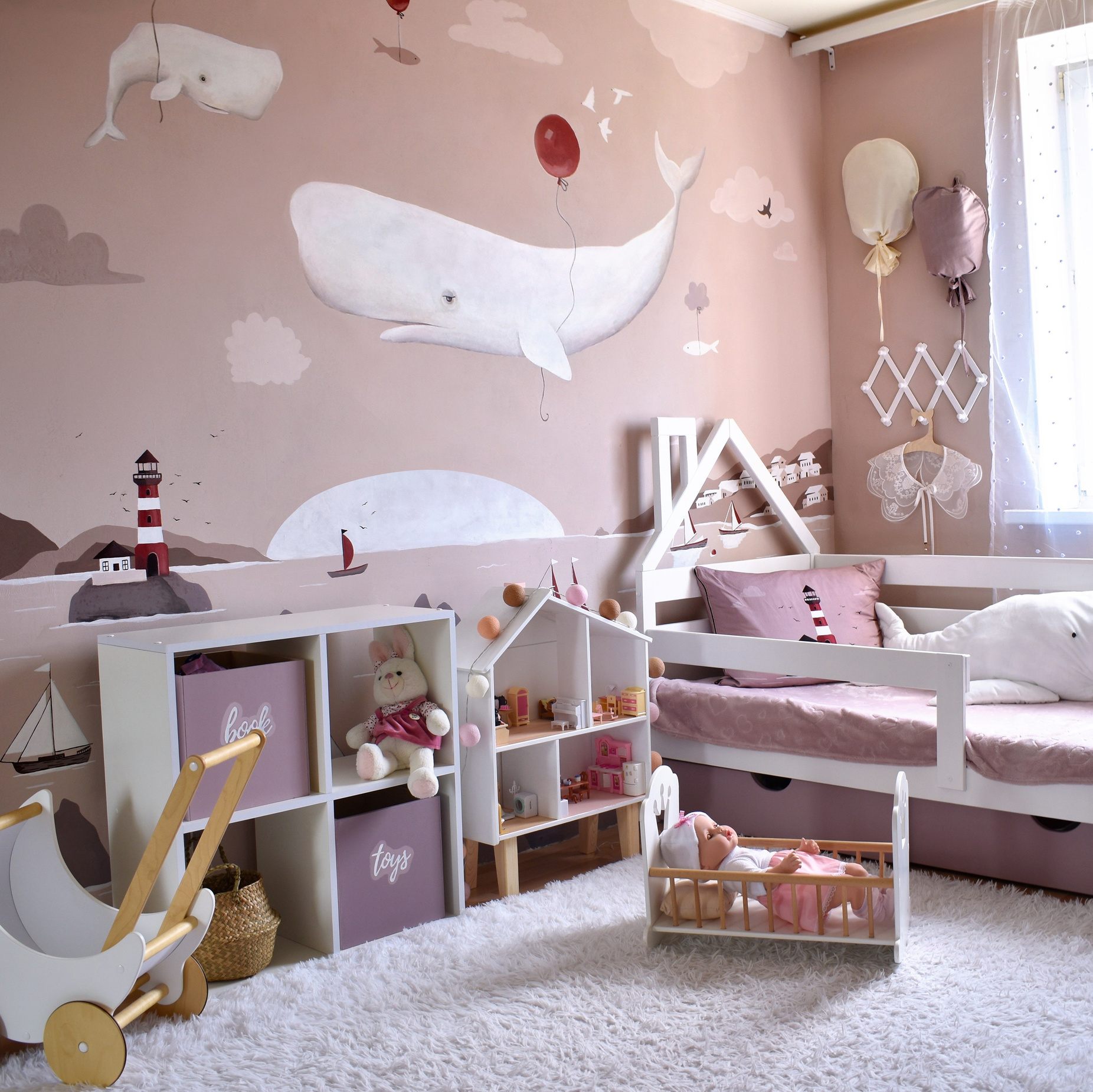 Роспись стен и декор в детских комнатах Москва и Подмосковье