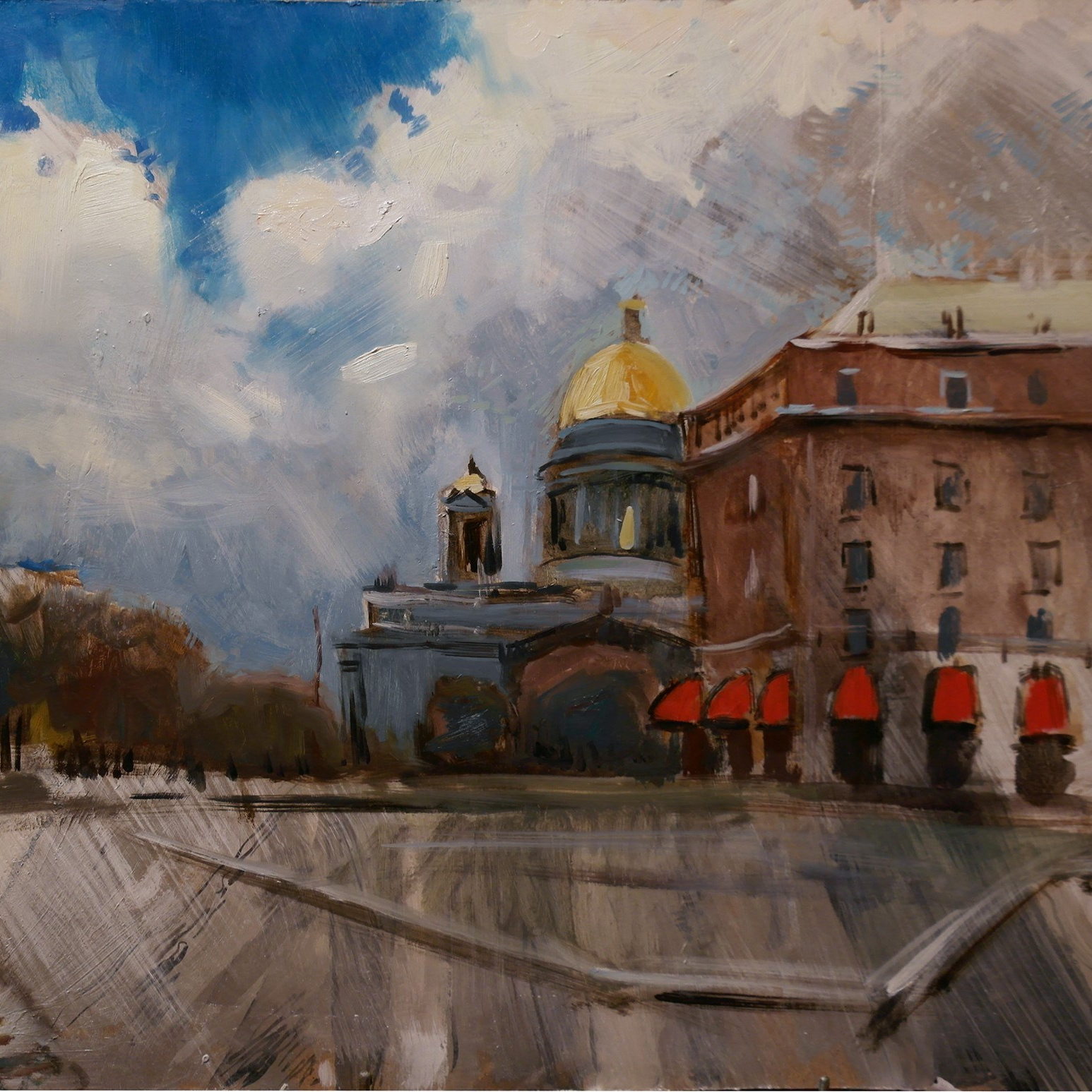 Этюды написанные в разное время в разных локациях