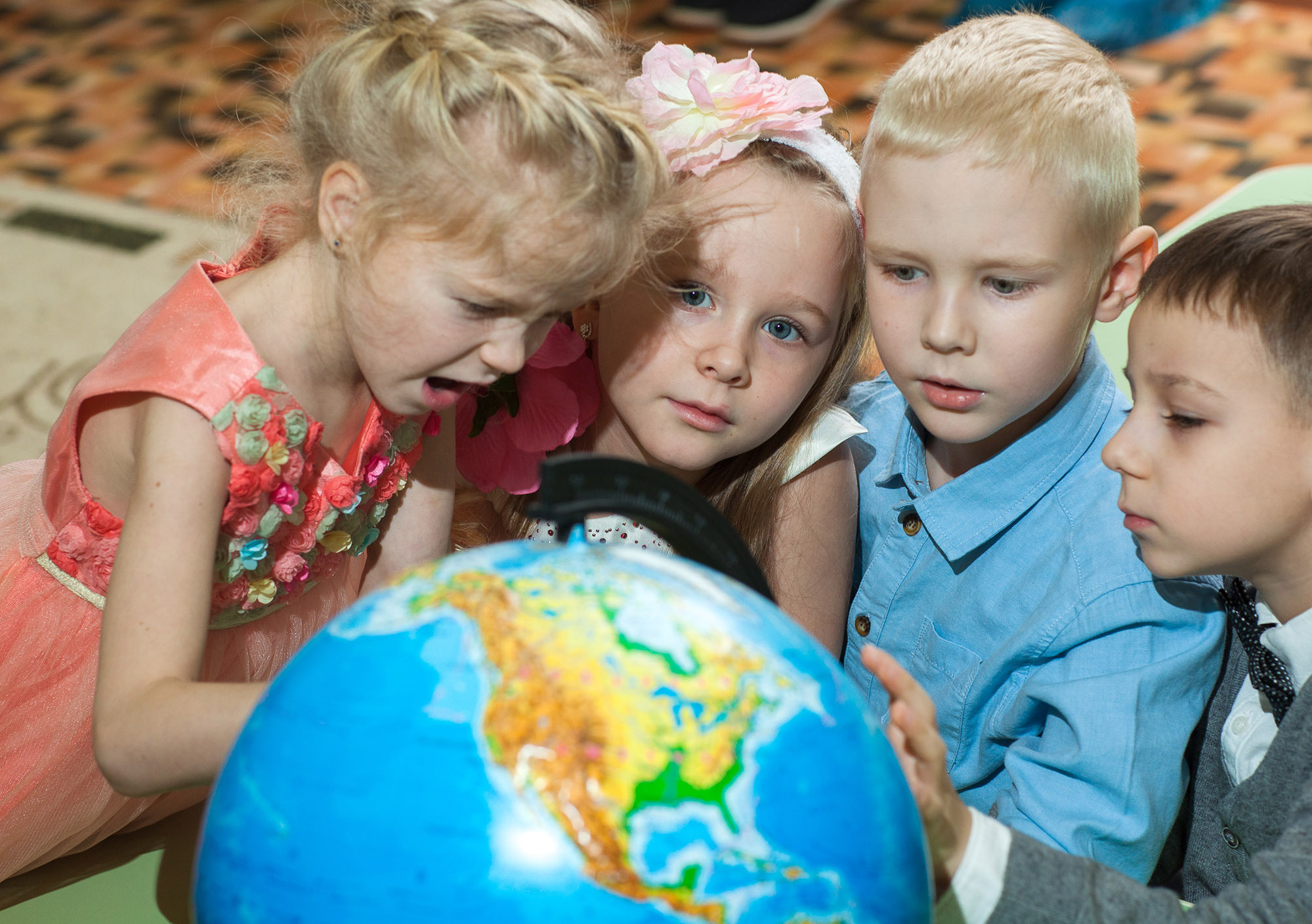 В детских садах и школах. Фотограф Сергей Осколков (Москва)