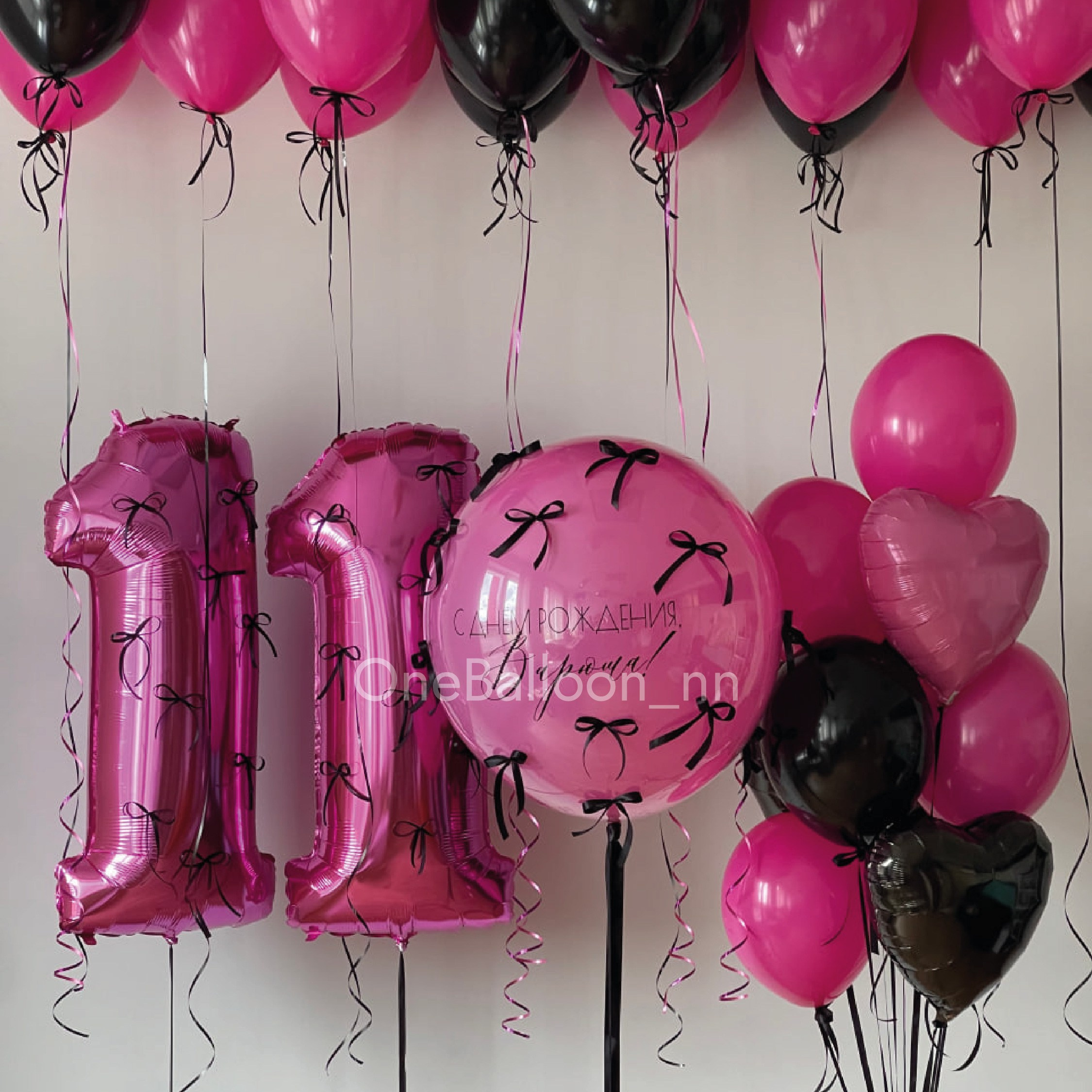 Воздушные шарики для девочки. One Balloon Воздушные и гелиевые шары Фотозоны Нижний Новгород