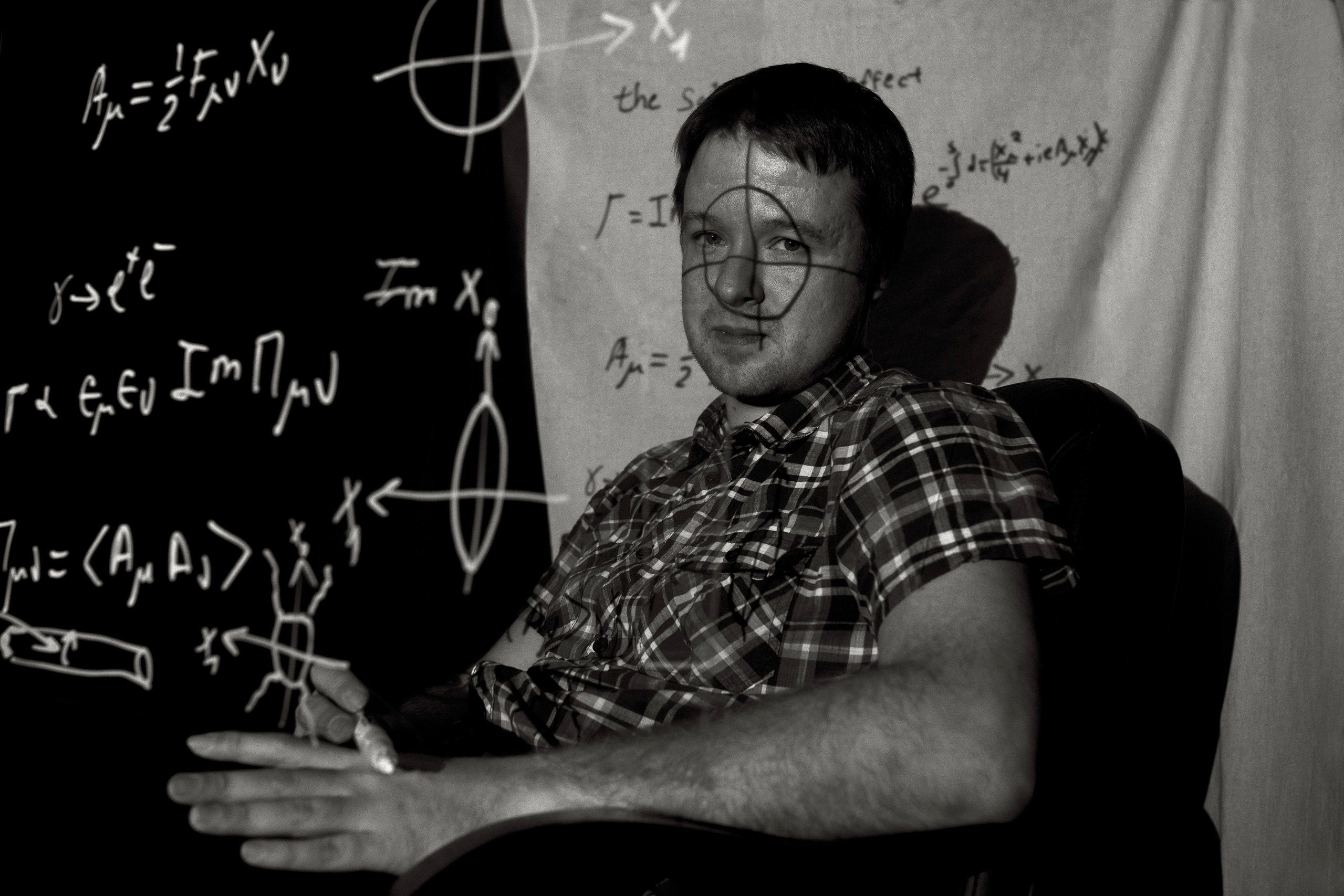 Physicists. Artisistic photographs of Lena Sokolova