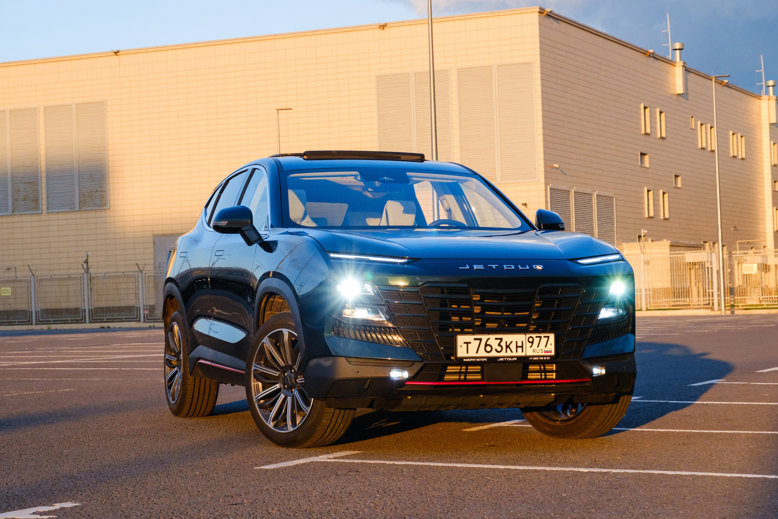 Jetour Dashing — стильный кроссовер с дерзким характером. Сайт фотографа Дмитрия Батенёва