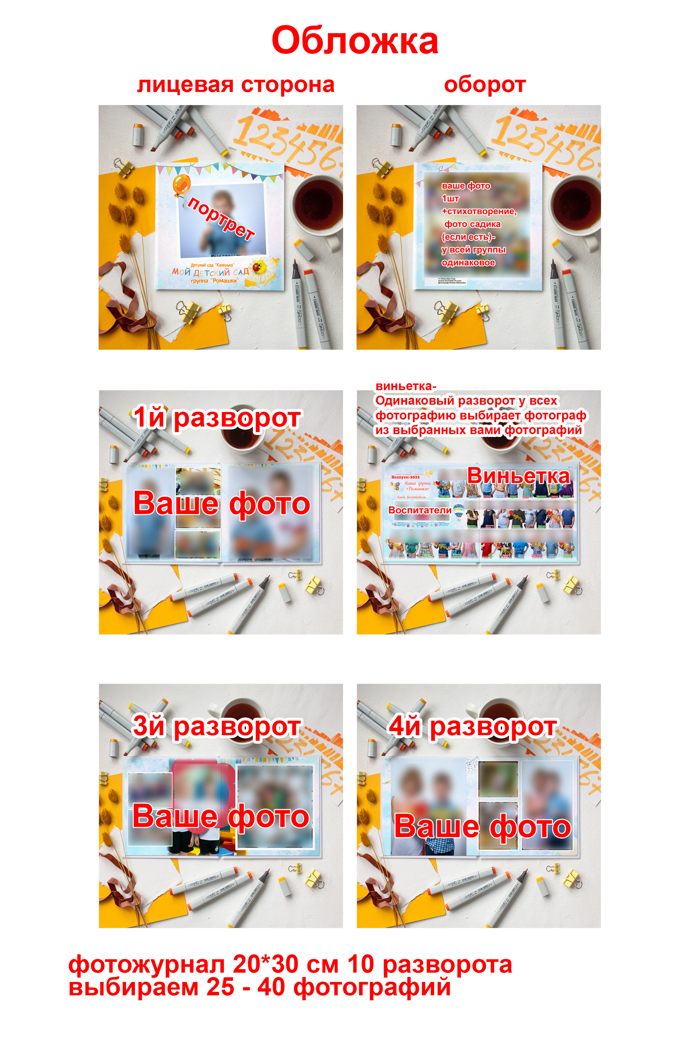 Виды фотокниг, кампановка фотографий в альбоме. Выпускной альбом Новосибирск