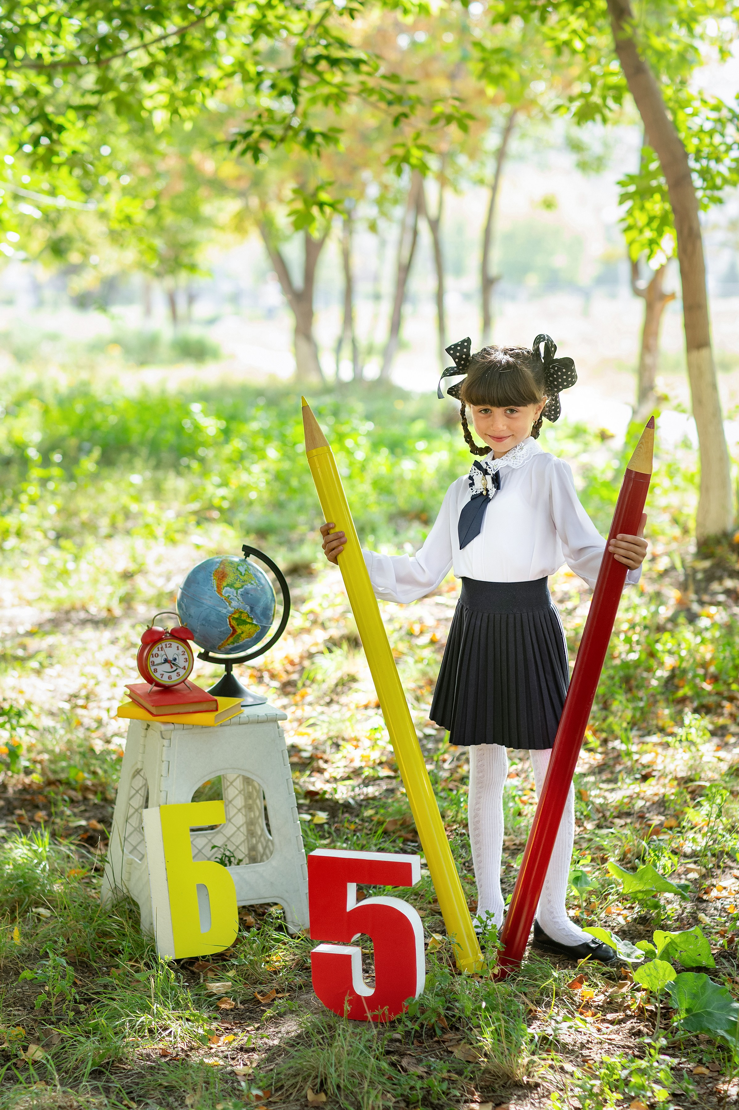 Фотосессия «Здравствуй, школа!». Выпускные альбомы и виньетки Караганда, Темиртау